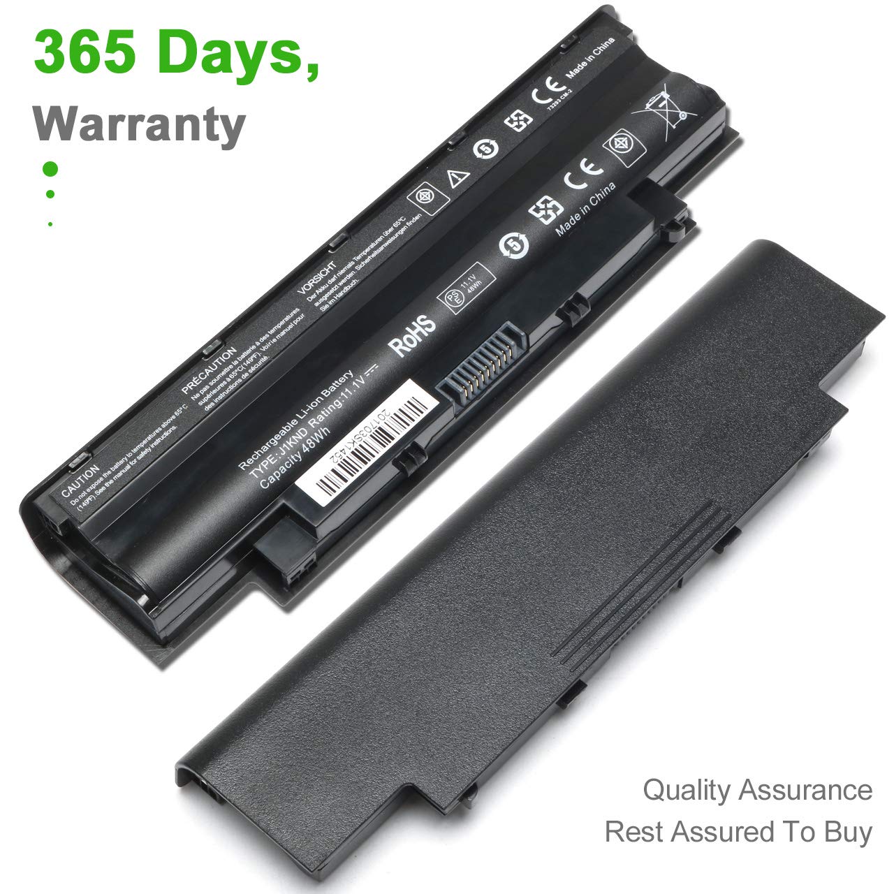 Replacement J1Knd Laptop Battery 11.1V 48Wh For Dell Inspiron N7010 N7110 N5010 N5110 N5030 N5040 N5050 3520 N4010 N4110 N4050 M