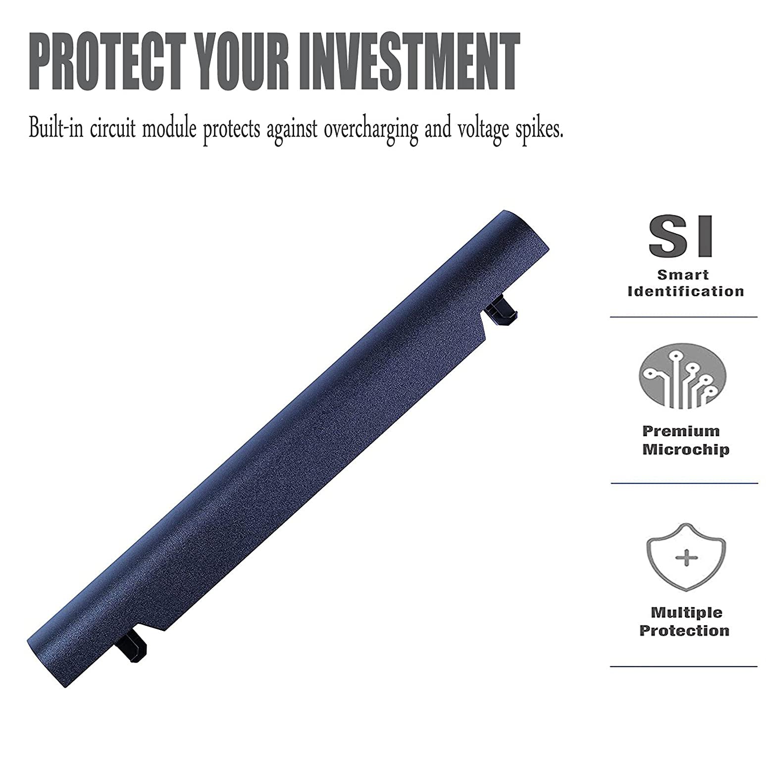 Emaks A41N1424 Battery For Asus (Rog) Gl552V Gl552Vw Gl552Vw Dh74 Dh71 Gl552Jx Gl552J Gl552;Zx50Jx X50J X555 Zx50 Fz50 Fx50Vw;Fx