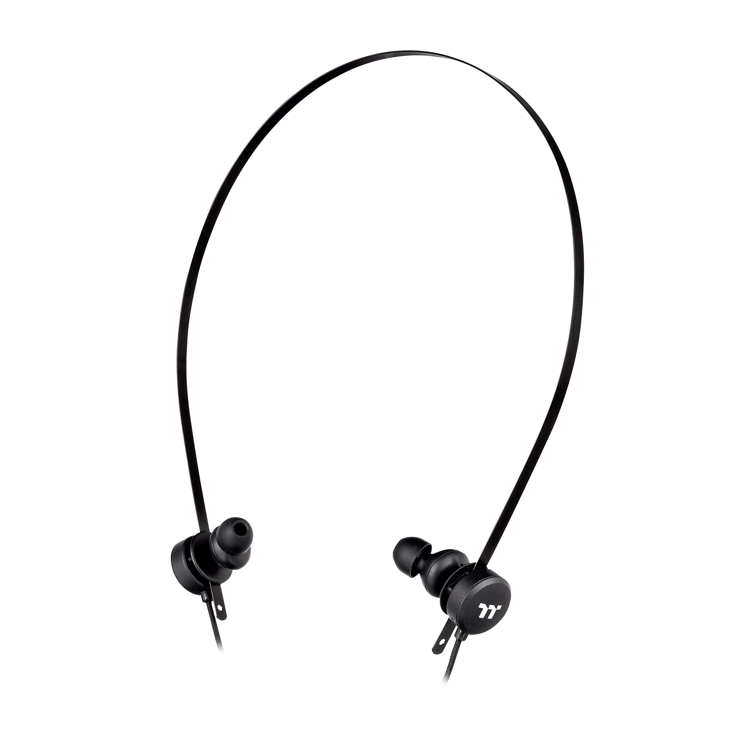 Thermaltake ISURS Pro V2 Headset, Black (GHT-IST-ANIBBK-34)