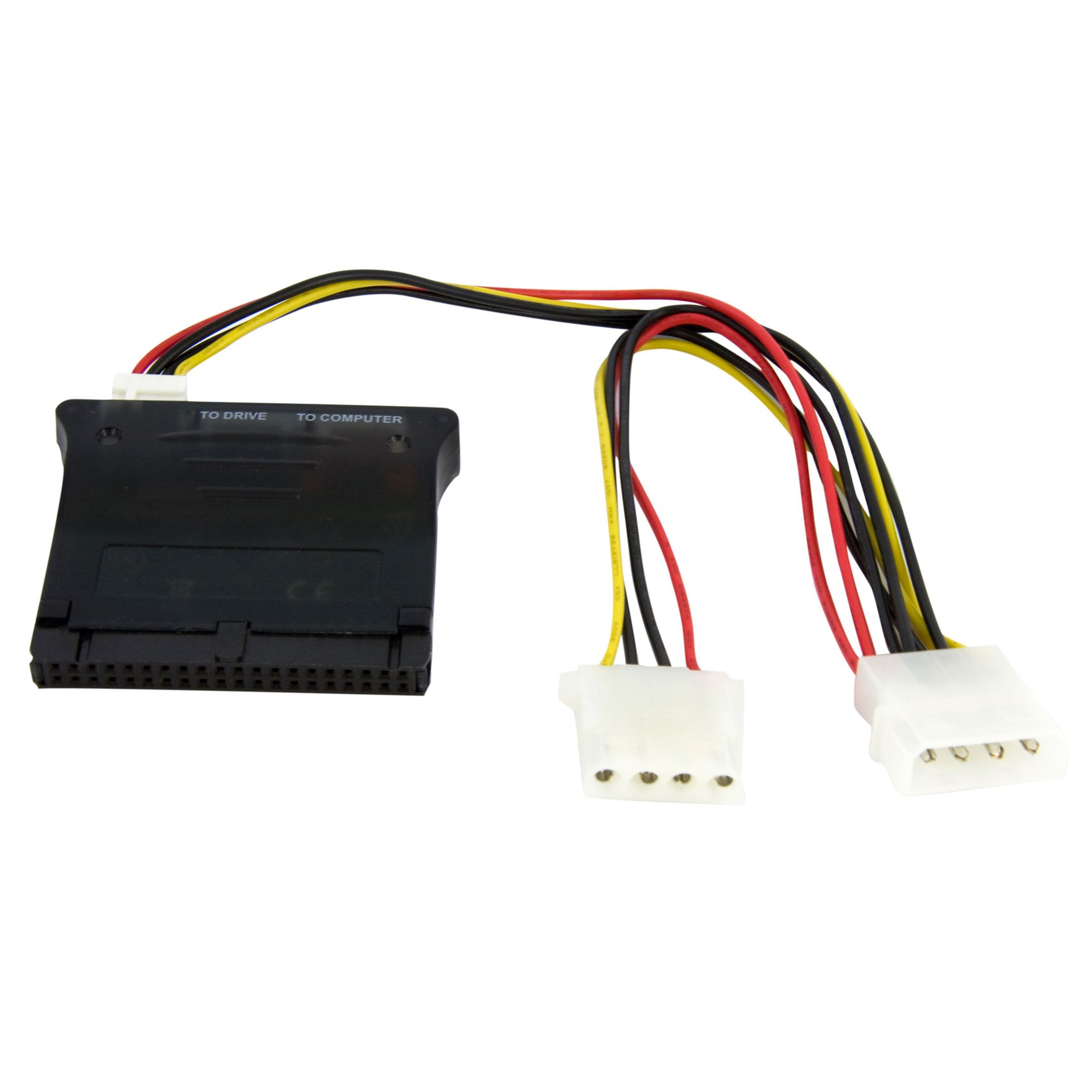 StarTech.com SATA IDE Adapter   SATA IDE Adapter   Bi Directional   IDE to SATA Adapter (PATA2SATA3),Black