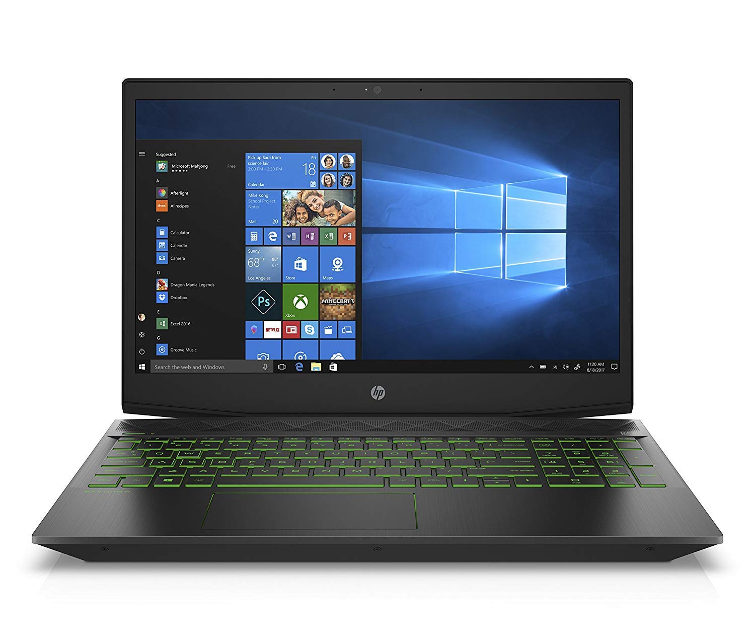 HP Pavilion 15 15.6 Gaming Laptop Intel Core i5 8GB RAM 256GB SSD GTX 1050 3GB - 9th Gen i5-9300H Quad-core - NVIDIA GeForce GTX