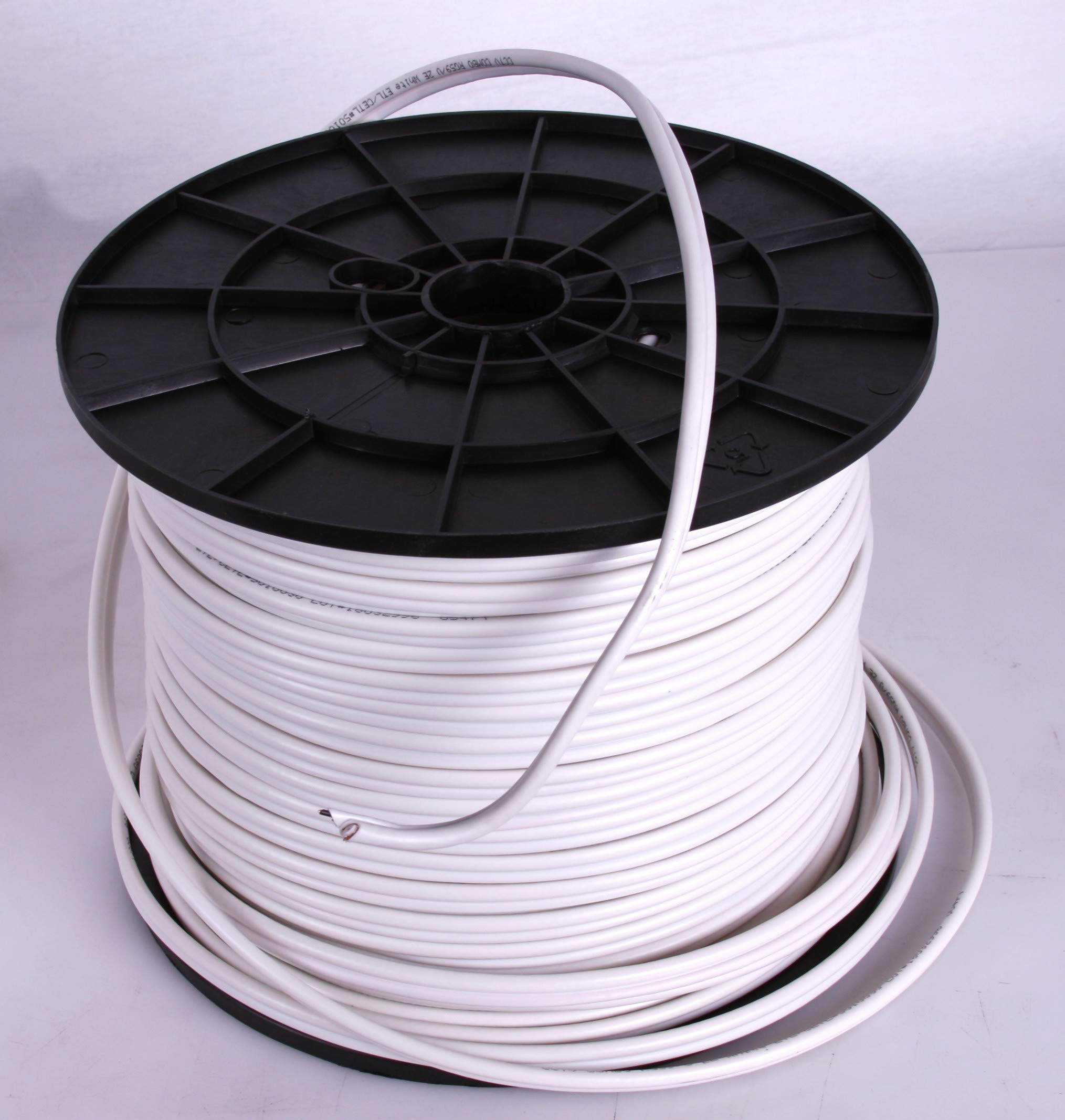 Five Star Cable 500 Ft. Rg59 Siamese Cctv Combo Coaxial Cable   20Awg Rg59 Video + 18/2 18Awg Power For Surviellance Security Sy