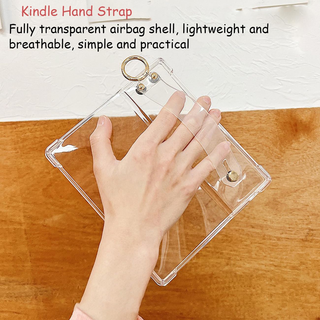 Umubuhoms Hand Held Clear Case For 7 Inch Kindle Oasis (10Th Generation,2019 And 9Th Generation,2017) Lightweight, Scratch Proof