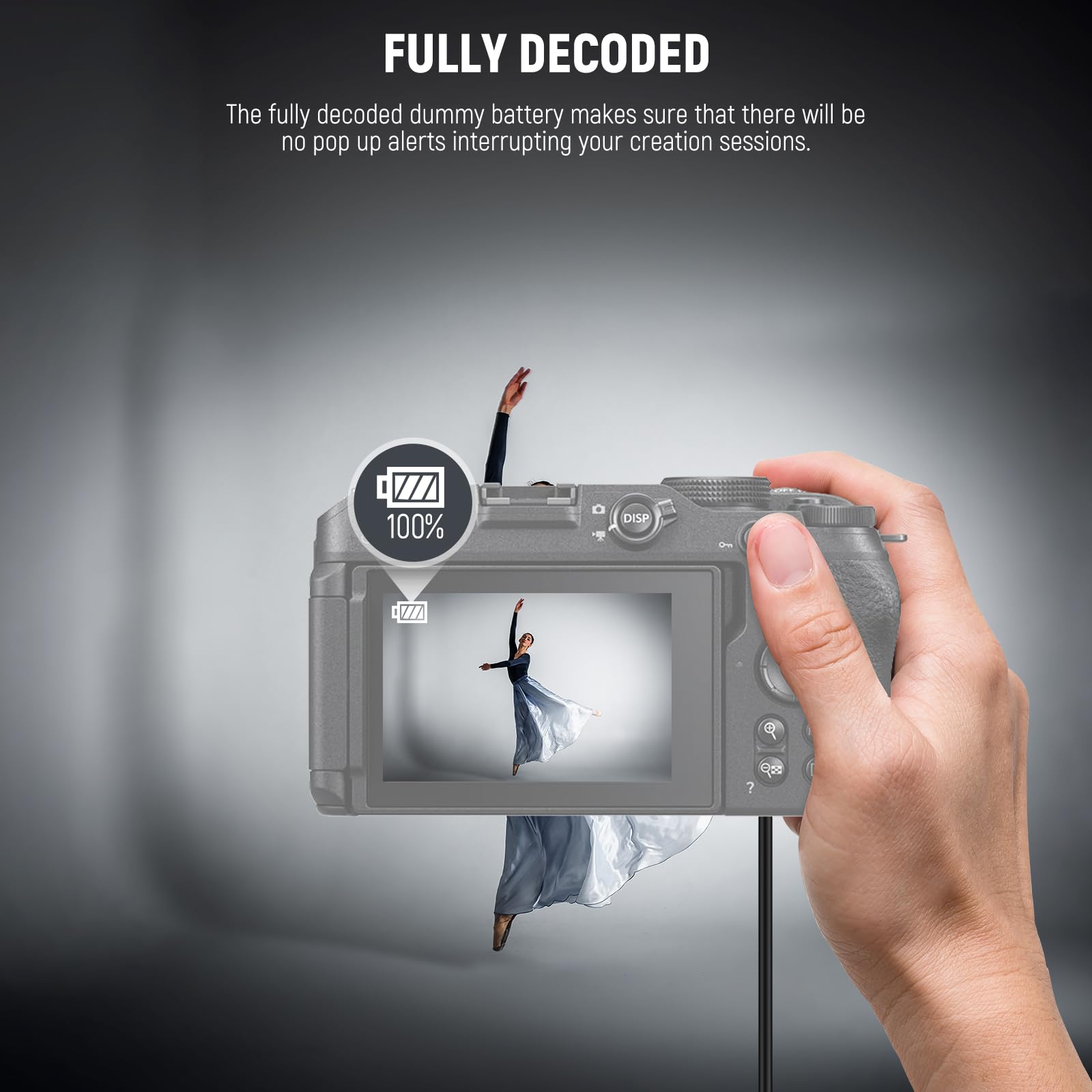 Neewer En El25 Replacement Dummy Battery Coupler Kit, Camera Charger Kit With Dc Coupler & Ac Adapter & Us Plug, Ac Power Supply