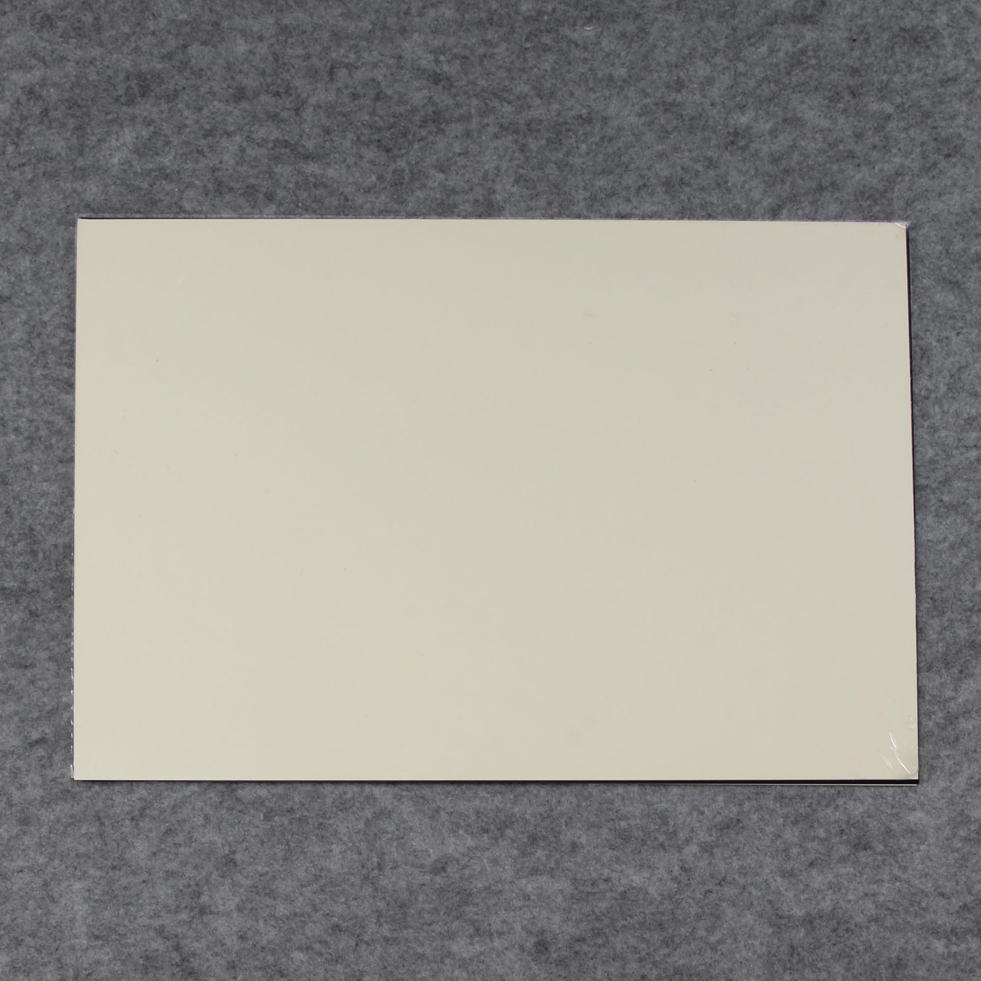 Fleor 11.4 X 17 Inch Blank Guitar Bass Pickguard Sheet Diy Guitar Pickguard Backplate Scratch Plate Material,3Ply Cream