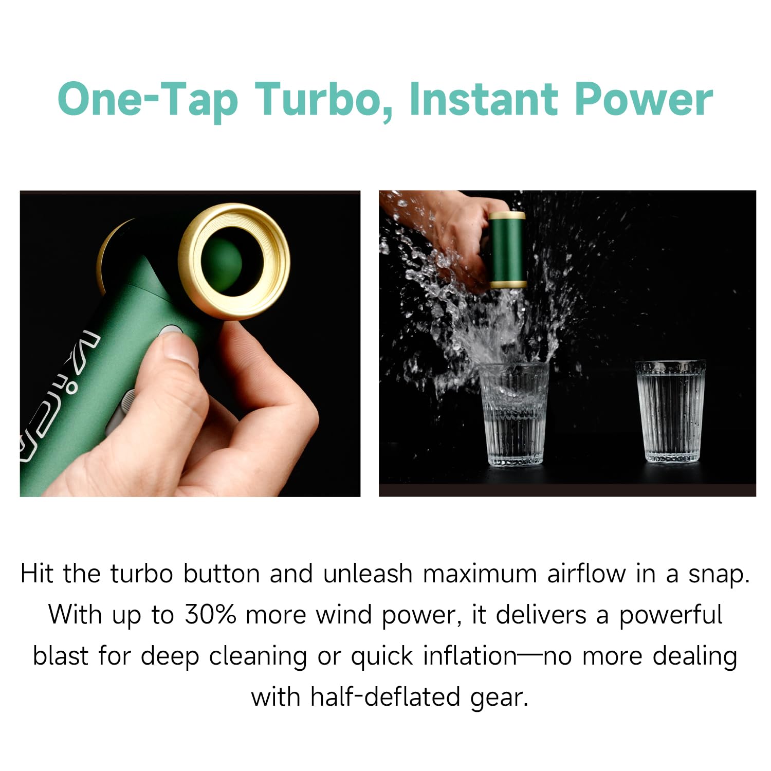 Kica Jetfan 2S Combo Compressed Aircan Substitute,117000Rpm Air Duster Electric Blower For Computerkeyboard Cleaning,Hair Drying