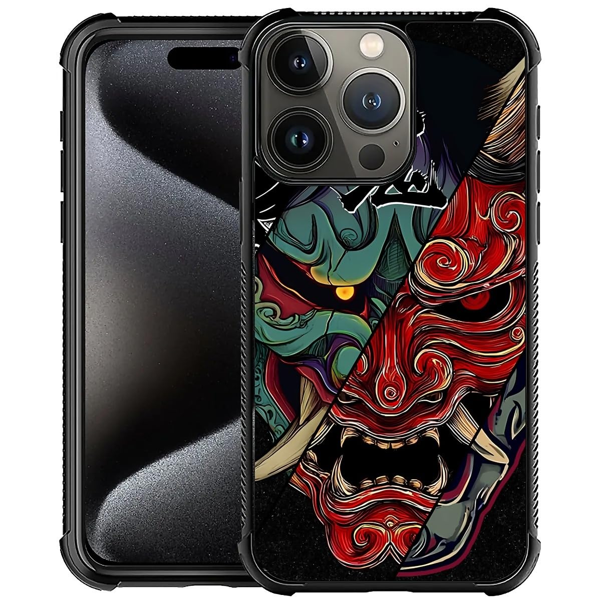 Deaorew for iPhone 16 Pro Case | Classic Slim Cover Design | Japanese Samurai