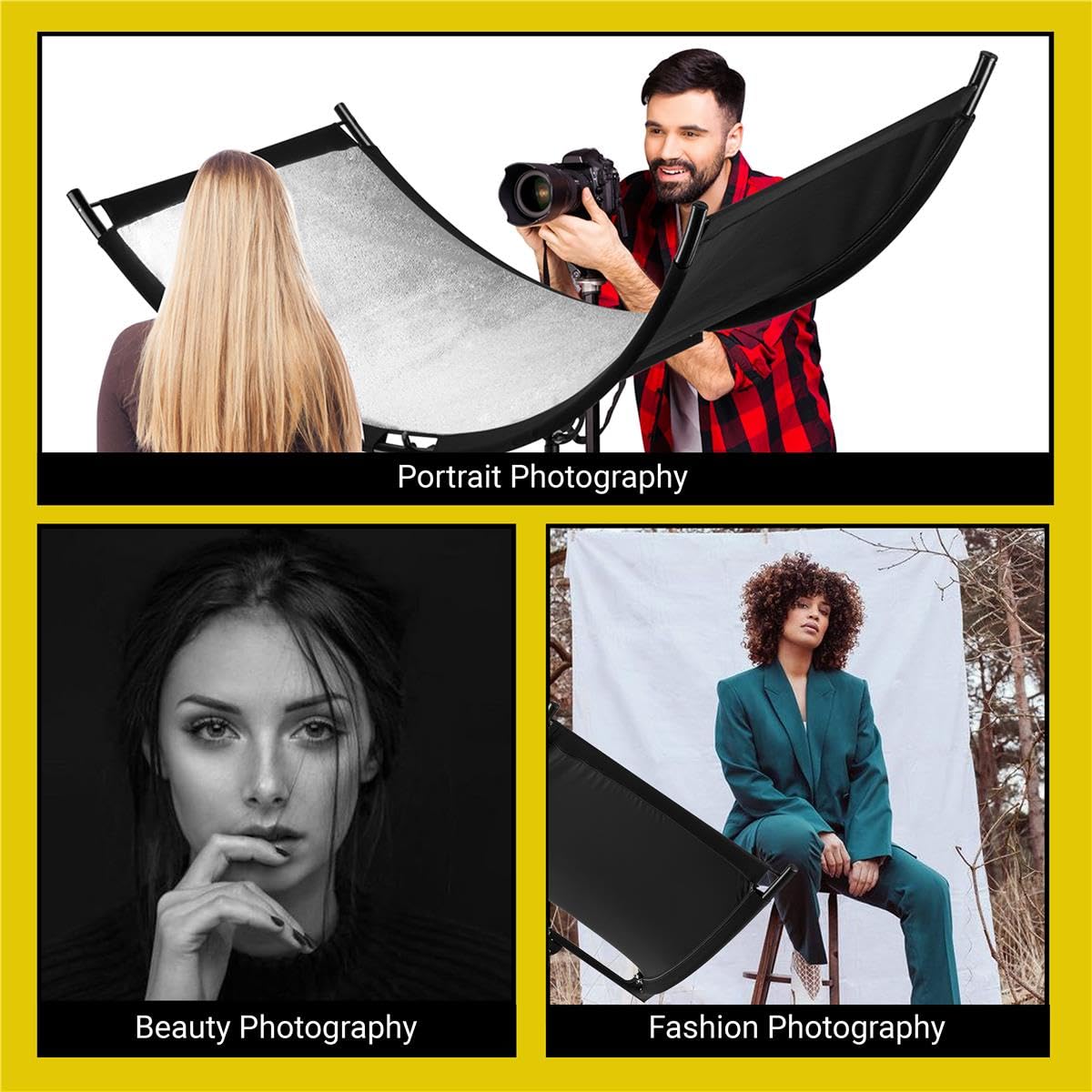 Glow Arclight Ii Curved Light Reflector Kit, A Portable Photography Reflector For Studio, Photo, Video, Portrait W/White Light R