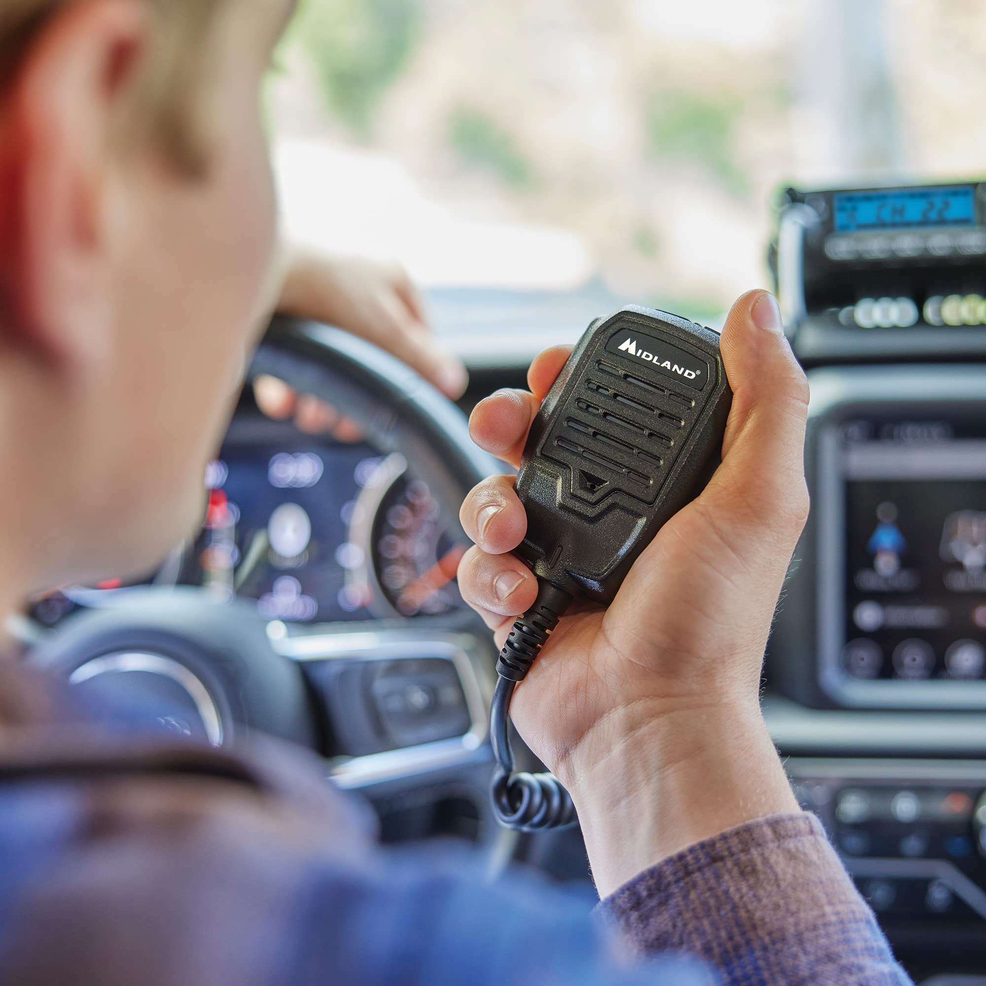 Midland � Mxt500 50 Watt Gmrs Micromobile� Two Way Radio   Farms Ranches Overlanding Trails Off Roaders   8 Repeater Channels   Compact Design External Magnetic Mount 2.1Db Unity Gain Antenna