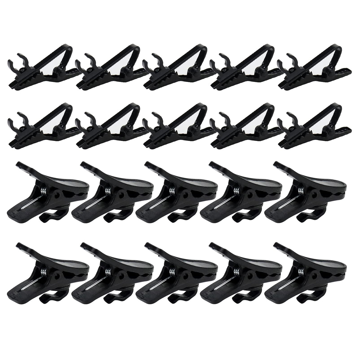 Lapel Microphone Clip On Shirt   Wireless Metal Tie Clips And Mic Plastic Wire Clips For Recording Video