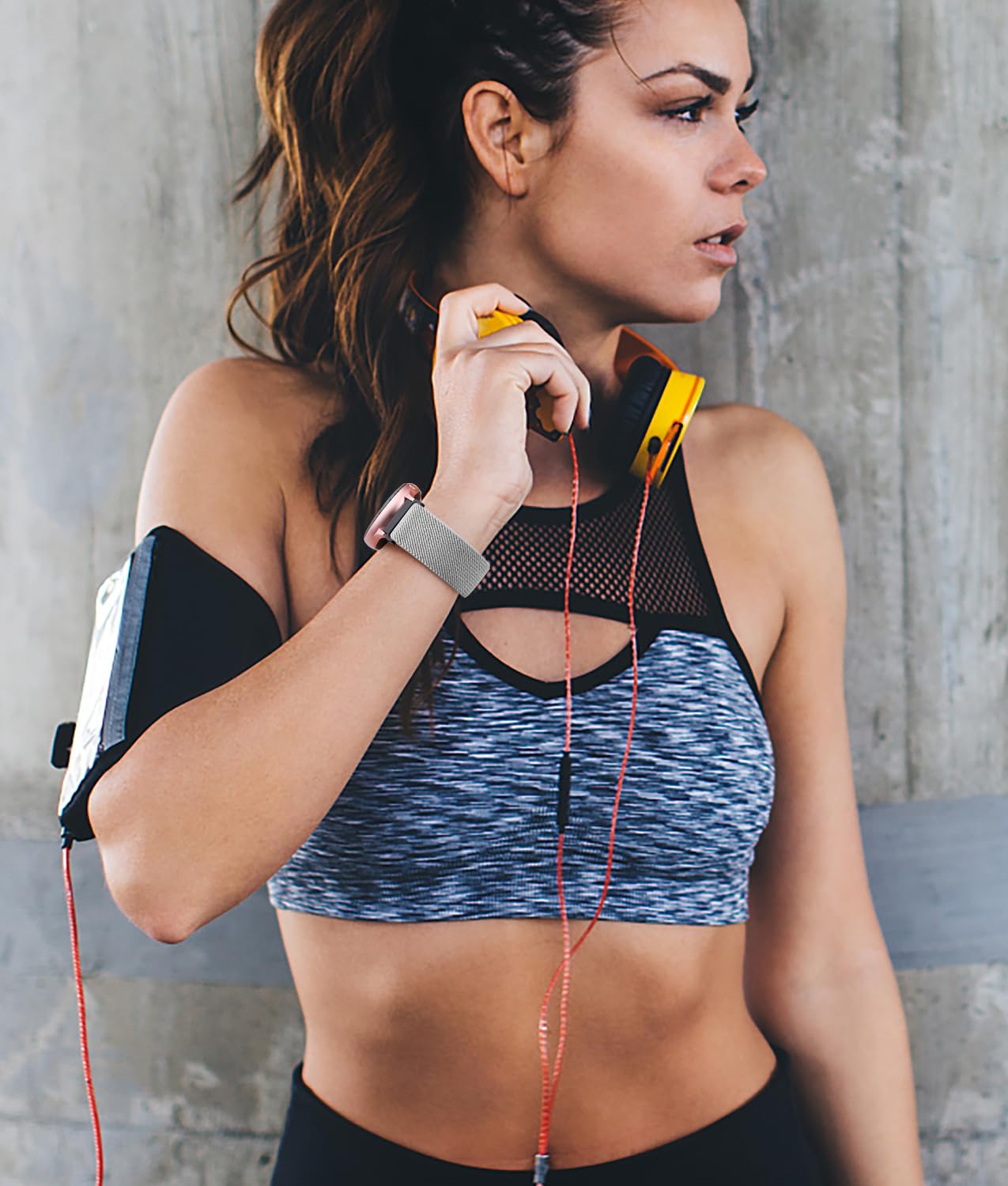 Lerobo Elastic Bands Compatible With Samsung Galaxy Watch 6/5/4 40Mm 44Mm/Galaxy Watch 6 4 Classic Band 43Mm 47Mm 42Mm 46Mm/Gala