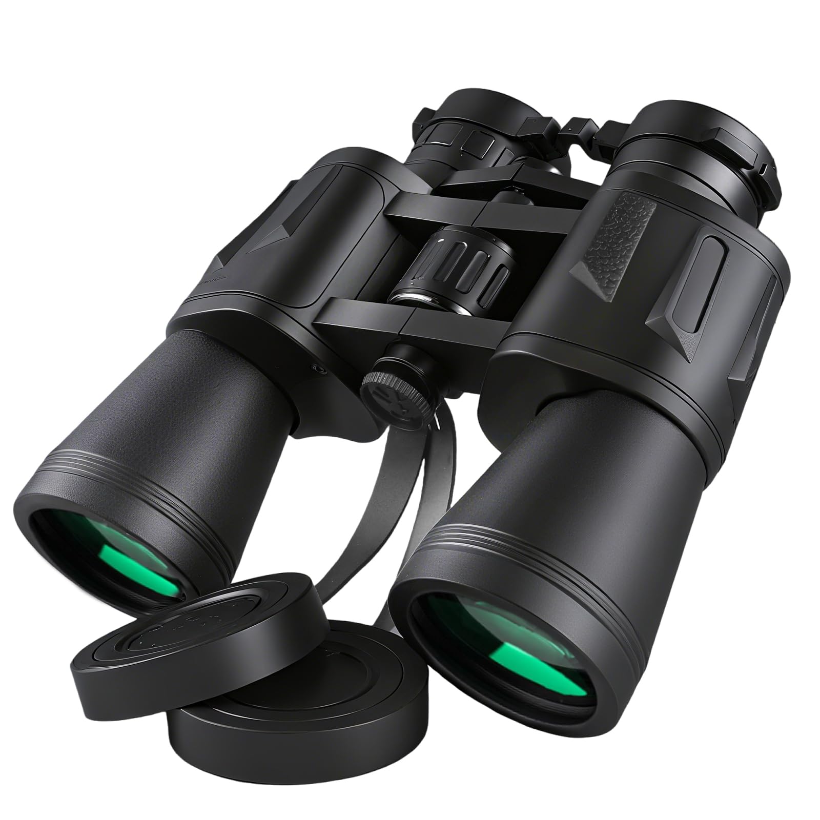 VJJB 20x50 Binoculars for Adults, HD High-Powered Binoculars, Non-Slip Grip, Waterproof, Shockproof, Low-Light Vision for Bird W