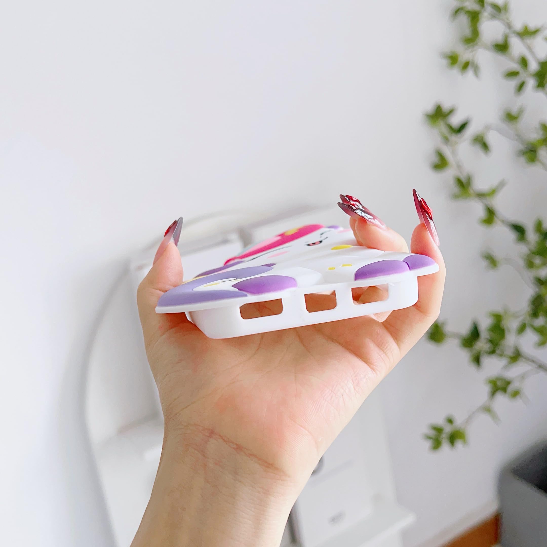 Wifantien 3D Cute Unicorn Soft Case For Moto G Power 5G 2024,Cartoon Kawaii Fashion Character Unicorn Horse Kids Girls Women Sof