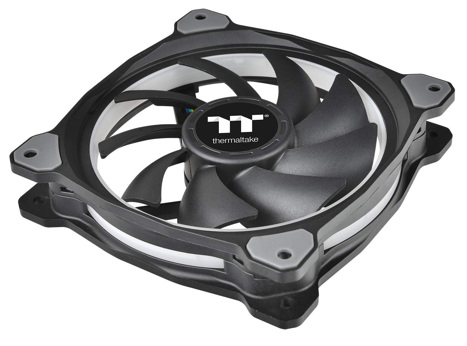 Thermaltake Riing Plus 12 Rgb Tt Premium Edition 120Mm Software Enabled Circular 12 Controllable Led Rgb Riing Case/Radiator Fan