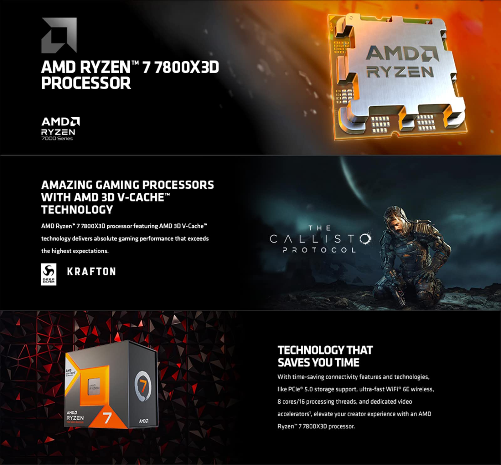Amd Ryzen 7 7800X3D Cpu Processor Bundle With Msi Mag X670E Tomahawk Wifi Gaming Motherboard (Am5, Ddr5, Pcie 5.0, Usb 3.2 Gen 2