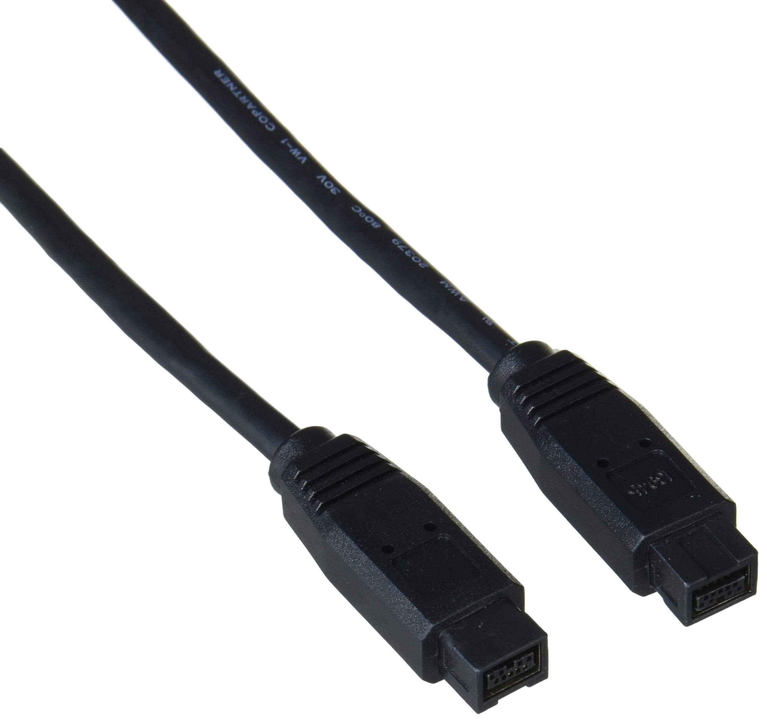 StarTech.com 10 ft 1394b Firewire 800 Cable 9 9 M/M   IEEE 1394 Cable   FireWire 800 (M) to FireWire 800 (M)   10 ft   Black   1394_99_10
