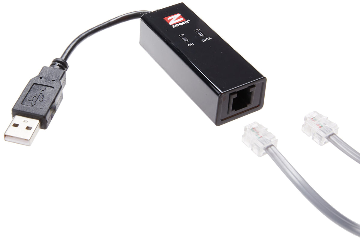 Modem Model Usb Zoom Model 3095 USB Modem - 56K V.92 Data + Fax – Electroeshop