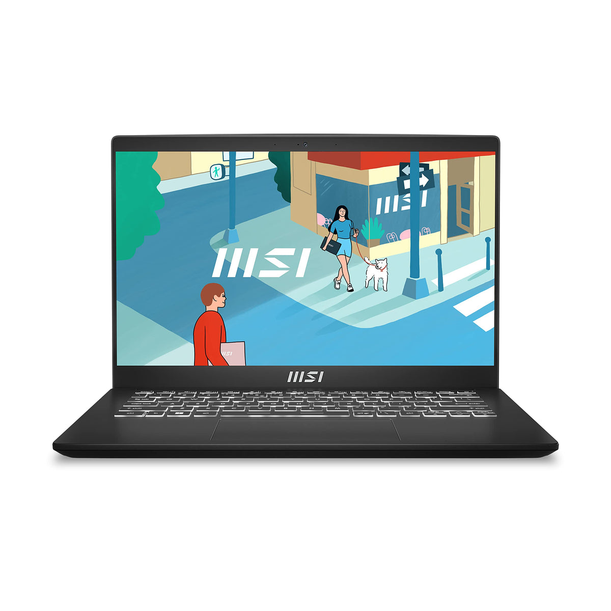 MSI Modern 14 14 Laptop: Intel Core i5-1155G7, Intel Iris Xe, 8GB DDR4 ...