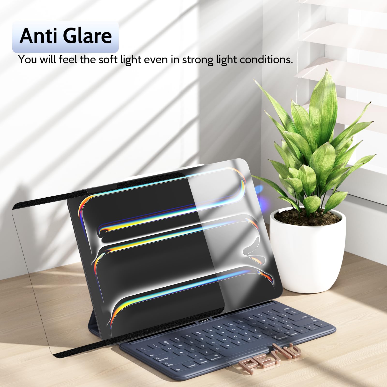 Peslv 2 Pack Magnetic Paperfilm For Ipad Pro 13 Inch 7Th (2024, M4), Feel Like Writing Drawing On Paper, Matte Removable Anti Gl