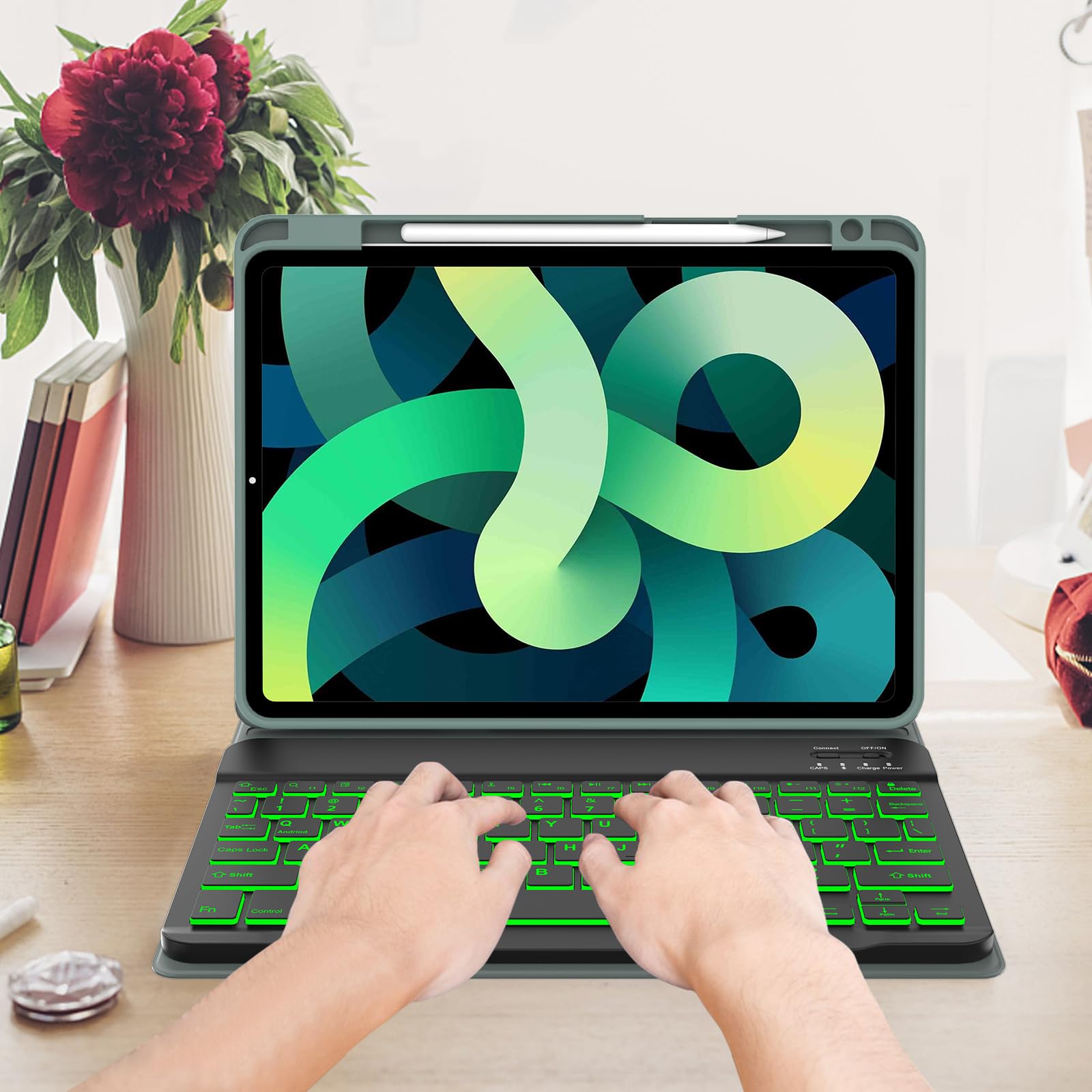 Keyboard Case For Ipad Air 11 Inch - Thumbnail 2