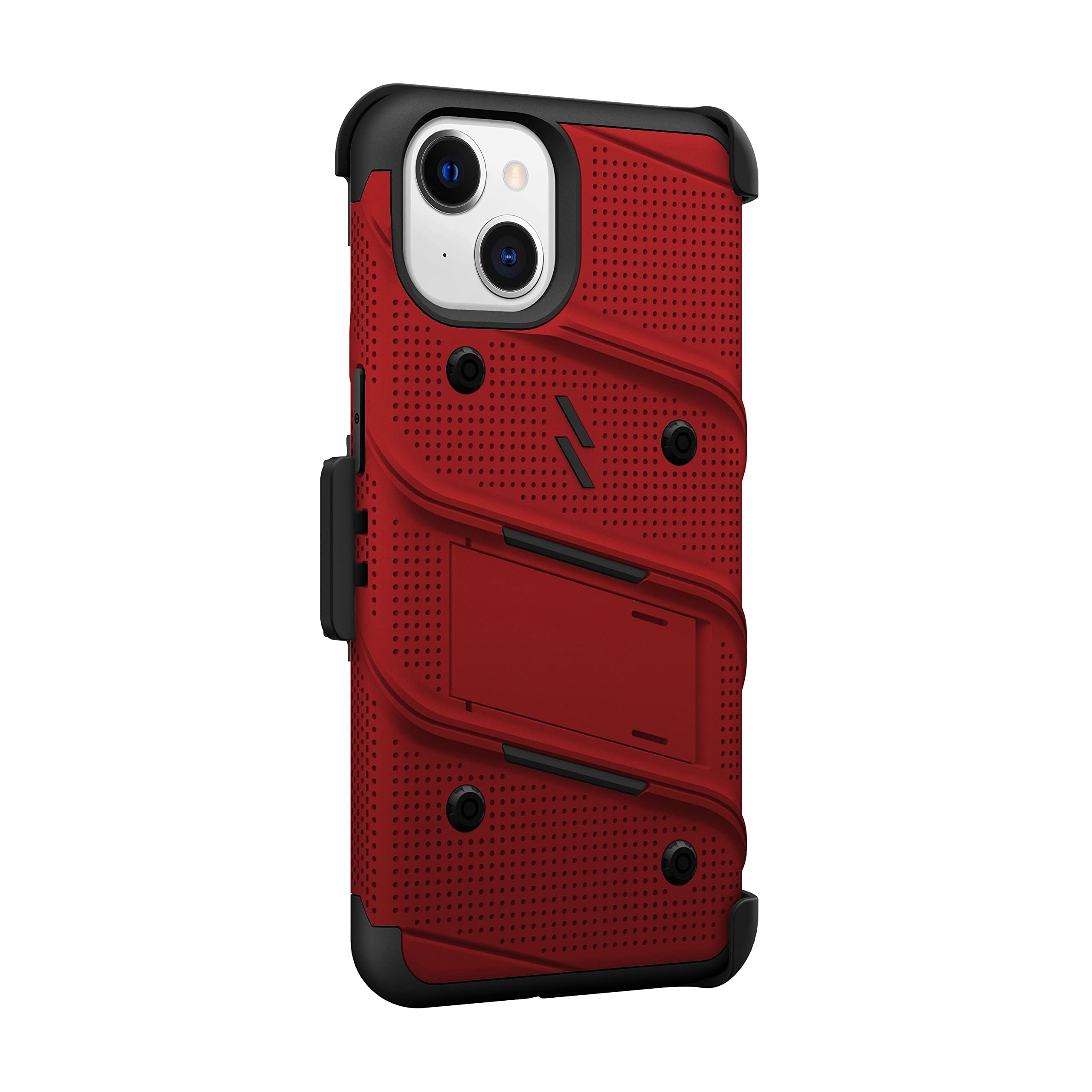 Zizo Bolt Bundle Iphone 13 Case - Red