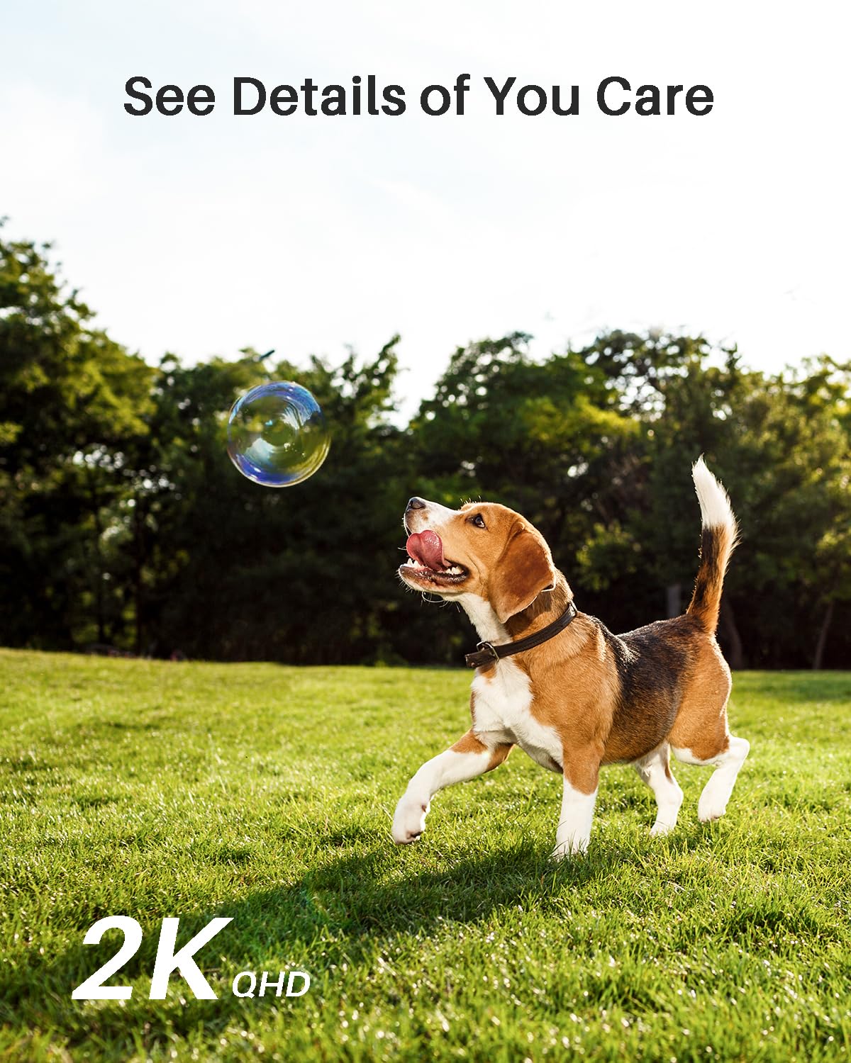 Wuuk Add On Outdoor Camera, Requires Base Station, Home Security Cameras Wireless Outdoor, 2K Hd, No Monthly Fee, Compatible Wit