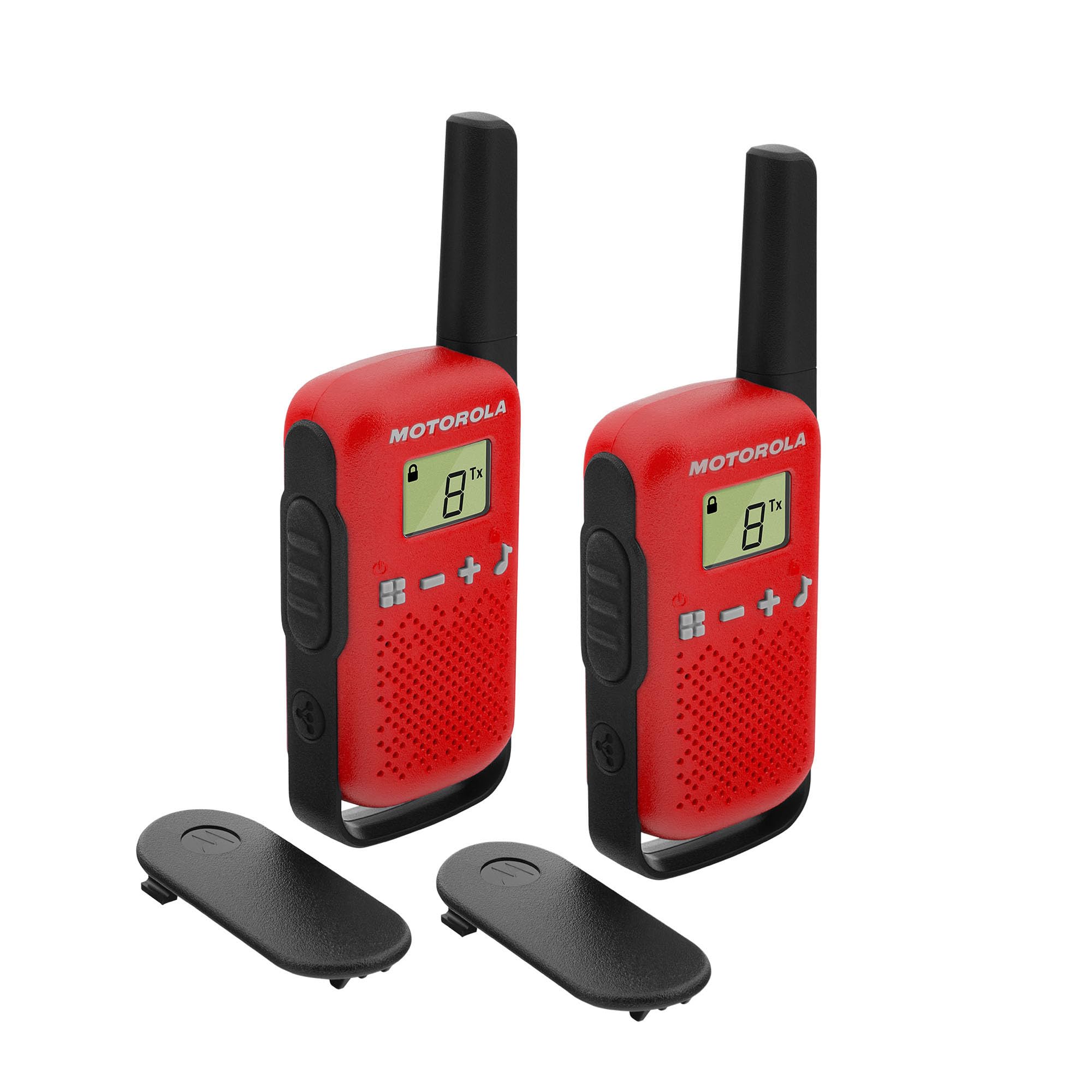 Motorola Solutions Talkabout T110, Kids Two Way, Boys Girls Walkie Talkie Safety & Privacy Easy Pairing, 16 Mile, 2 Pack