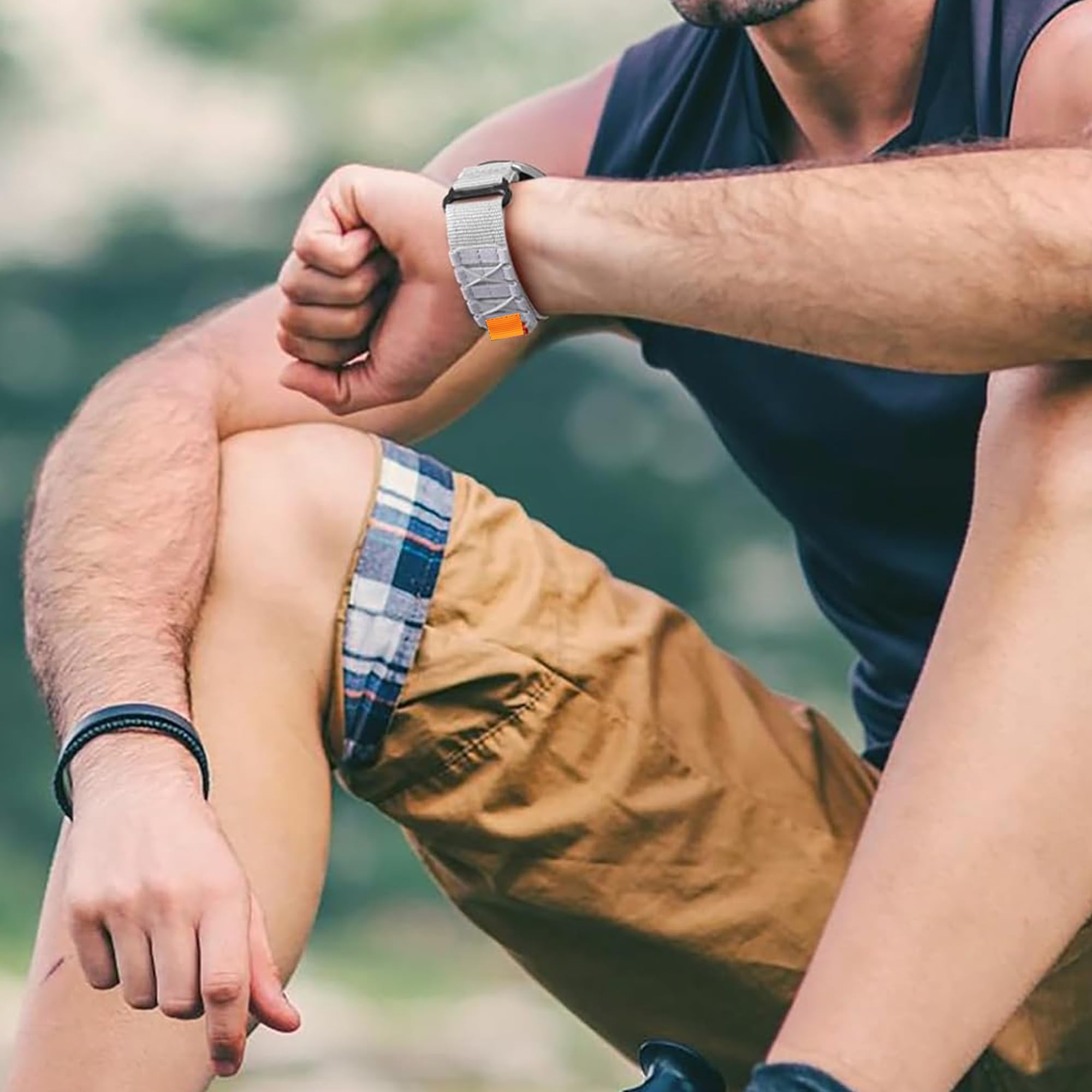 Compatible With Carbinox X-Ranger Bands, Rugged Nylon Sports Strap With Woven Loop Design Compatible With Carbinox X-Ranger, Vor