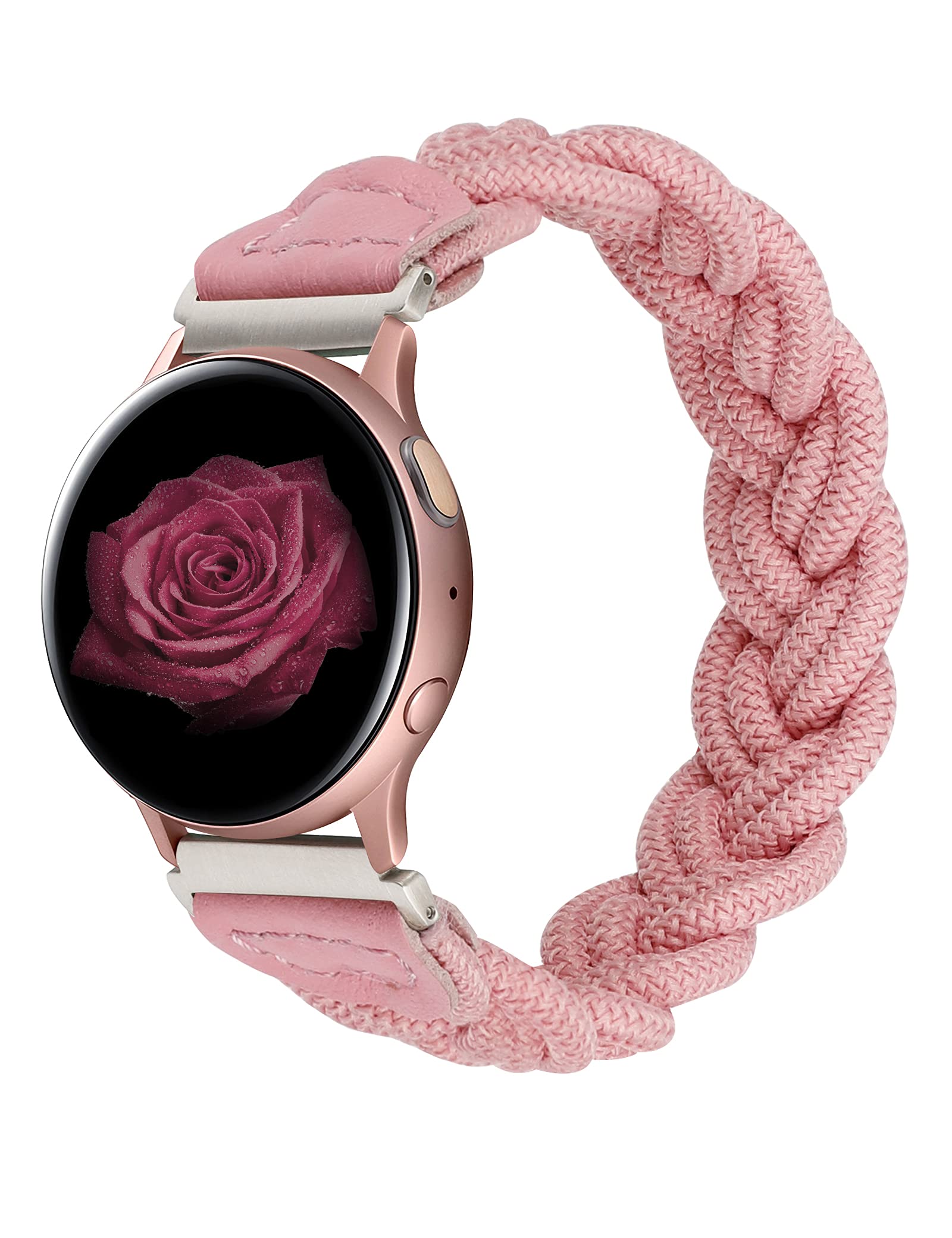 Wearlizer Stretchy Bands Compatible with Samsung Galaxy Watch 7/6/5/4 40mm 44mm/Watch 6 Classic 43mm 47mm/Watch 5 Pro 45mm/Watch