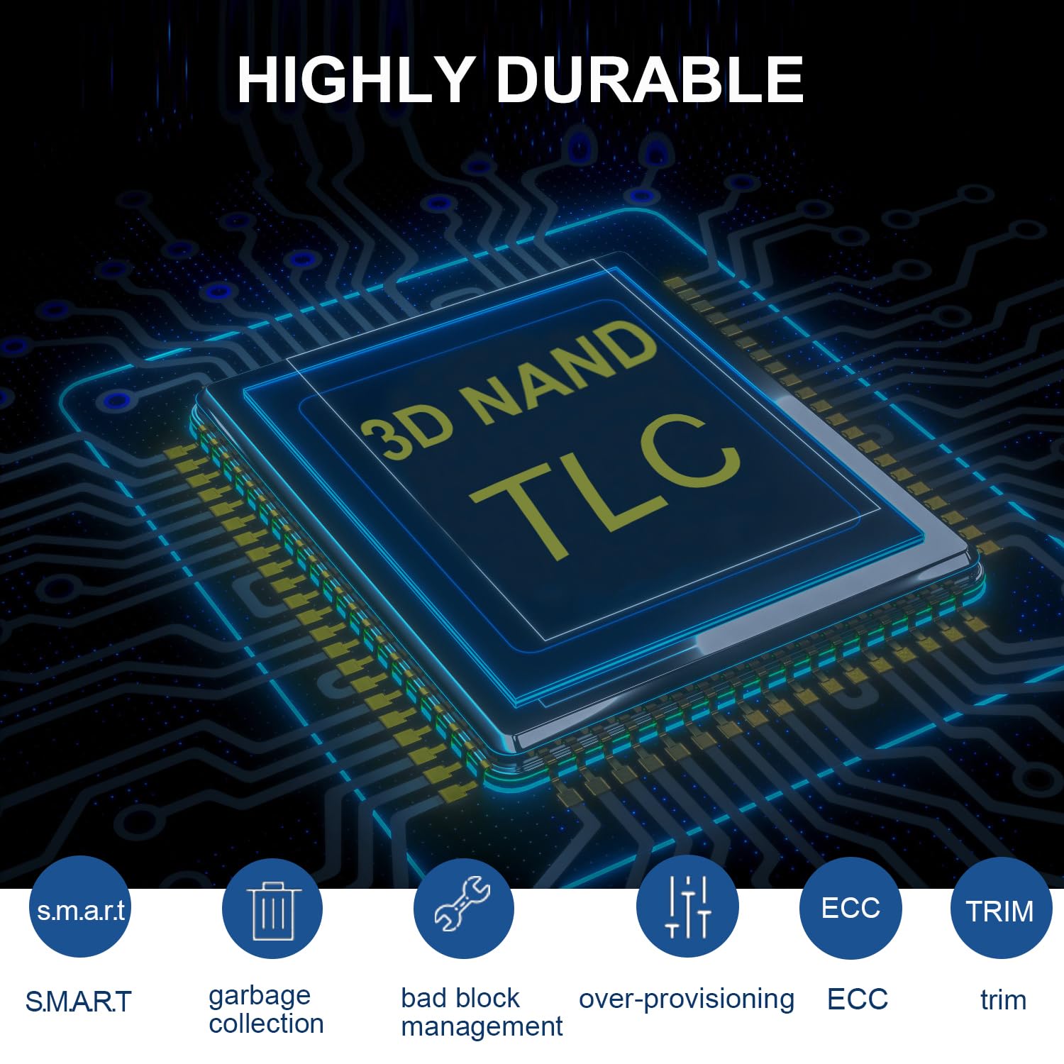 Gamerking M.2 2242 Nvme Ssd 1Tb Pcie Gen3X4 3D Nand Tlc High Performance Internal Solid State Drive 42Mm For Ultrabook Desktop Notebook Pc (1Tb 2242 Nvme Pcie3.0)