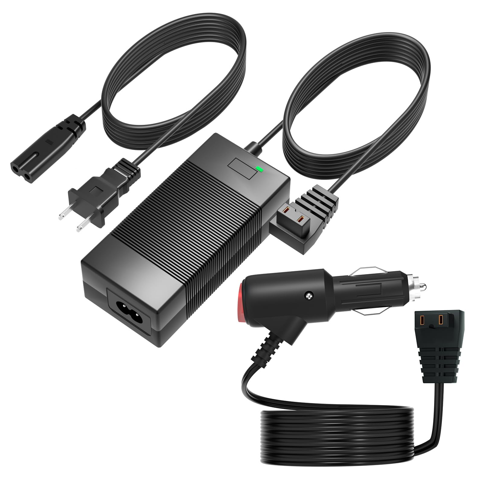 Power Cord Kit for Car Refrigerator Compatible with Alpicool, Bodega, Euhomy, BougeRV, ARB, ICECO, Setpower, JoyTutus Car Refrig
