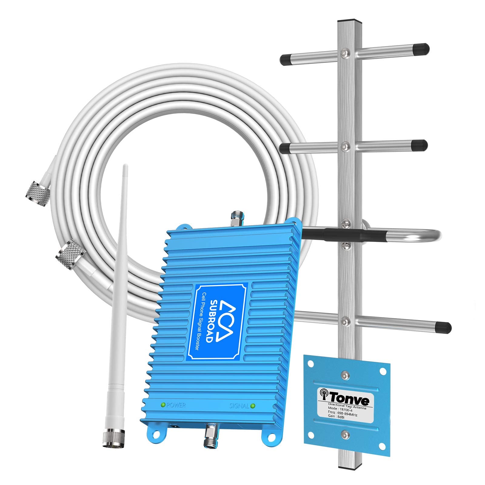 Verizon Cell Phone Signal Booster 4G Lte Subroad Cell Signal Booster Verizon Cell Phone Signal Amplifier/Mobile Phone Signal Boo