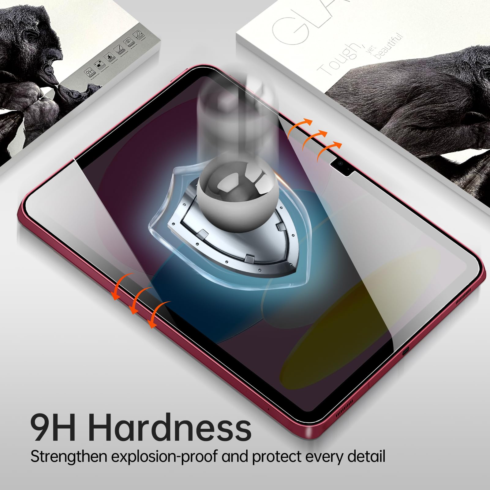 Privacy Screen Film Protector For Ipad 10.9 Inch Tablet (2022 Released, 10Th Gen, A2696/A2757/A2777), Anti Scratch 9H Hardness I