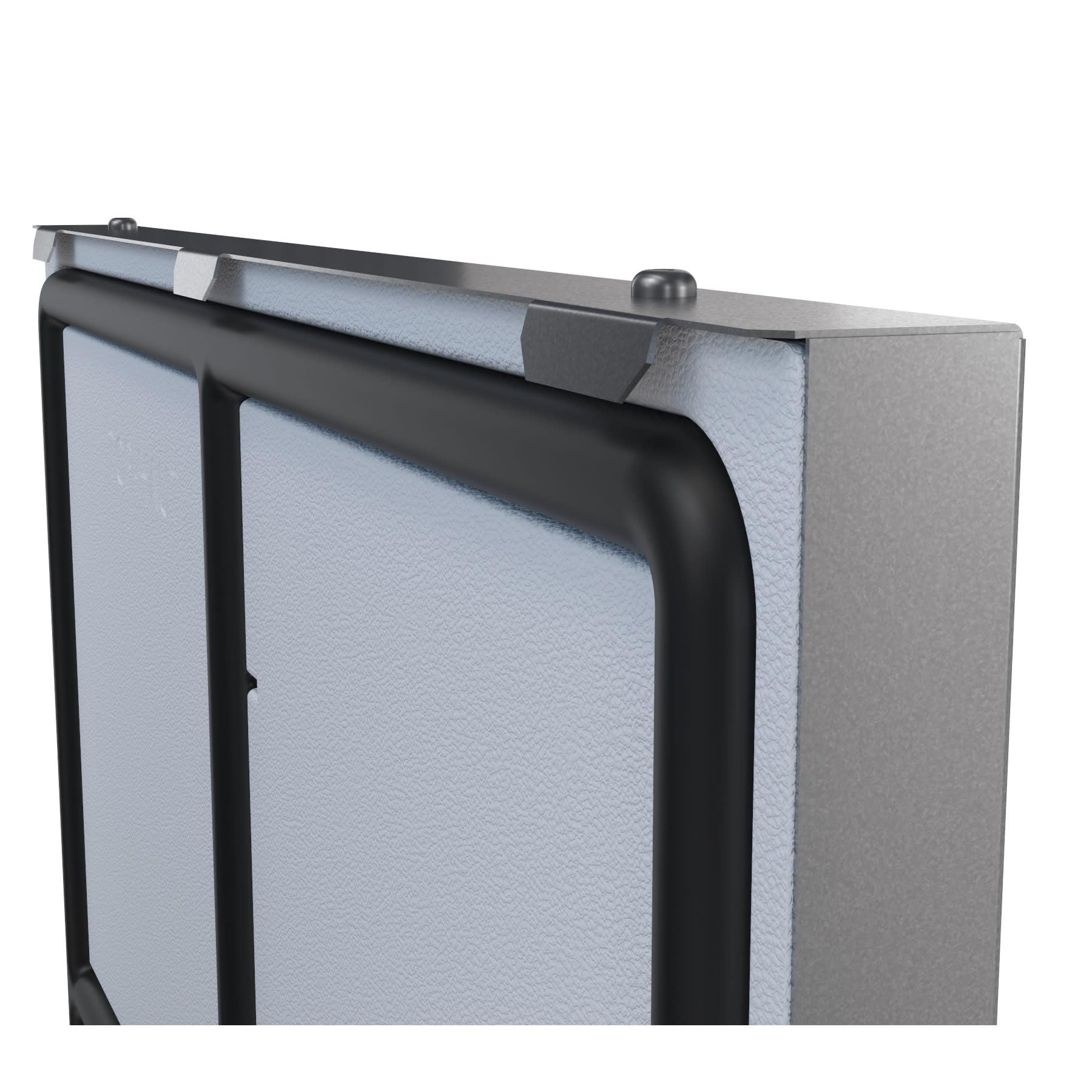Broan B210E75Rs Ai 206 Cfm Wall Or Ceiling Mounted Energy Recovery Ventilator With Side Ports And Superior Erv Core Performance