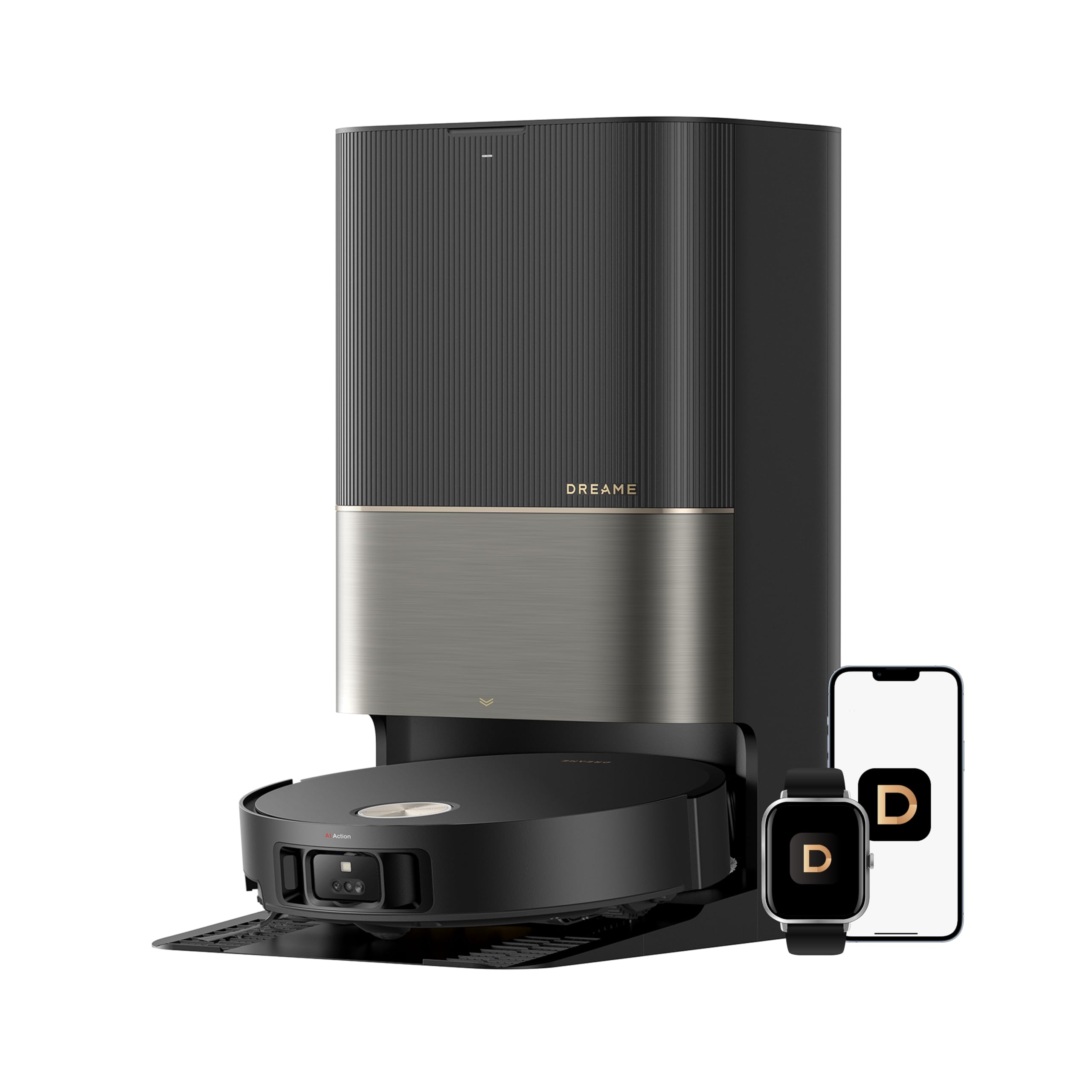 Dreame X50 Ultra Robot Vacuum And Mop With Auto Empty And Mop Self Cleaning, 20,000Pa Suction, Obstacle Avoidance And 360 Naviga