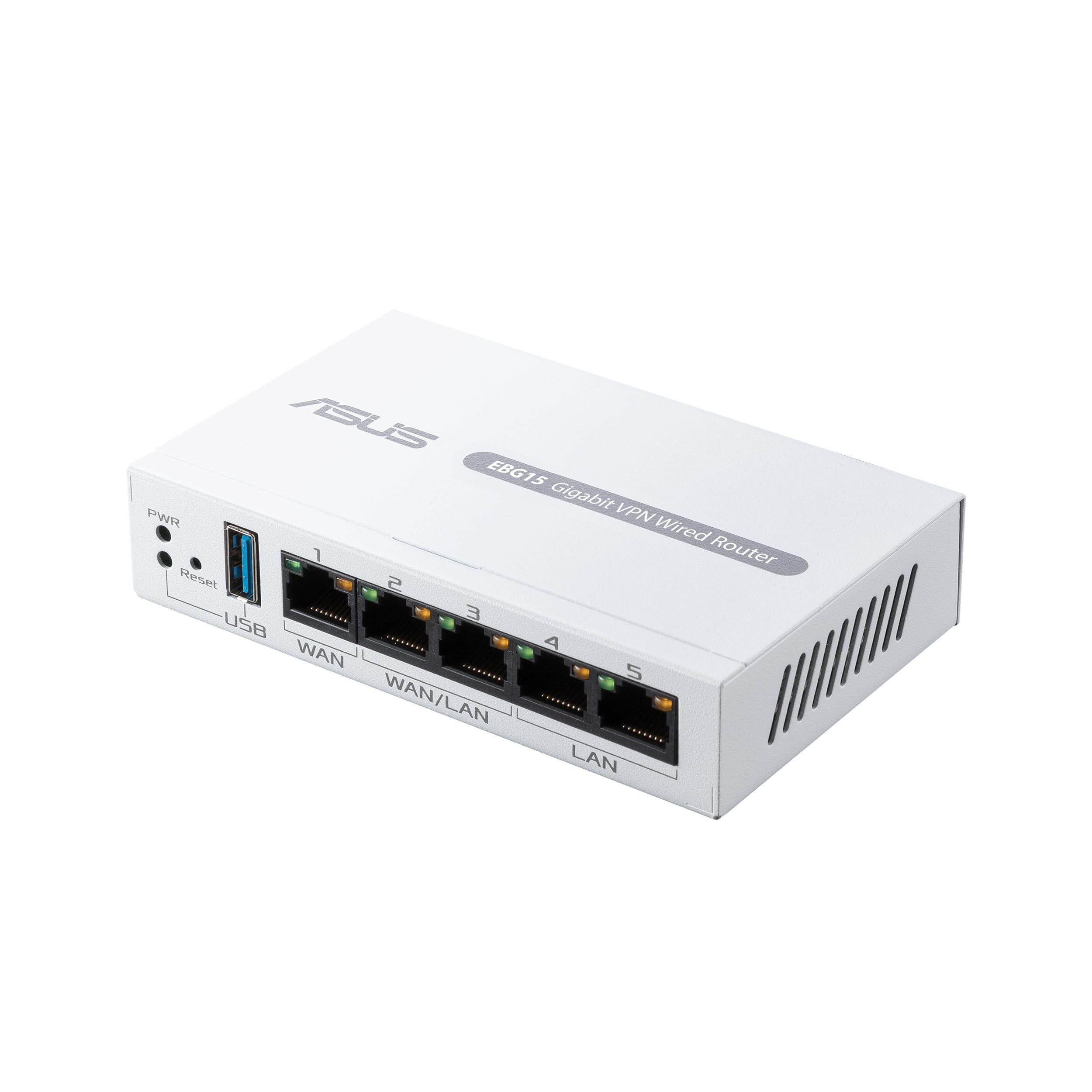Asus Expertwifi Ebg15 Gigabit Vpn Wired Router, Up To 3 Wan Ethernet Ports + 1 Usb Wan, Ips Intrusion Prevention, Layer 7 Firewa
