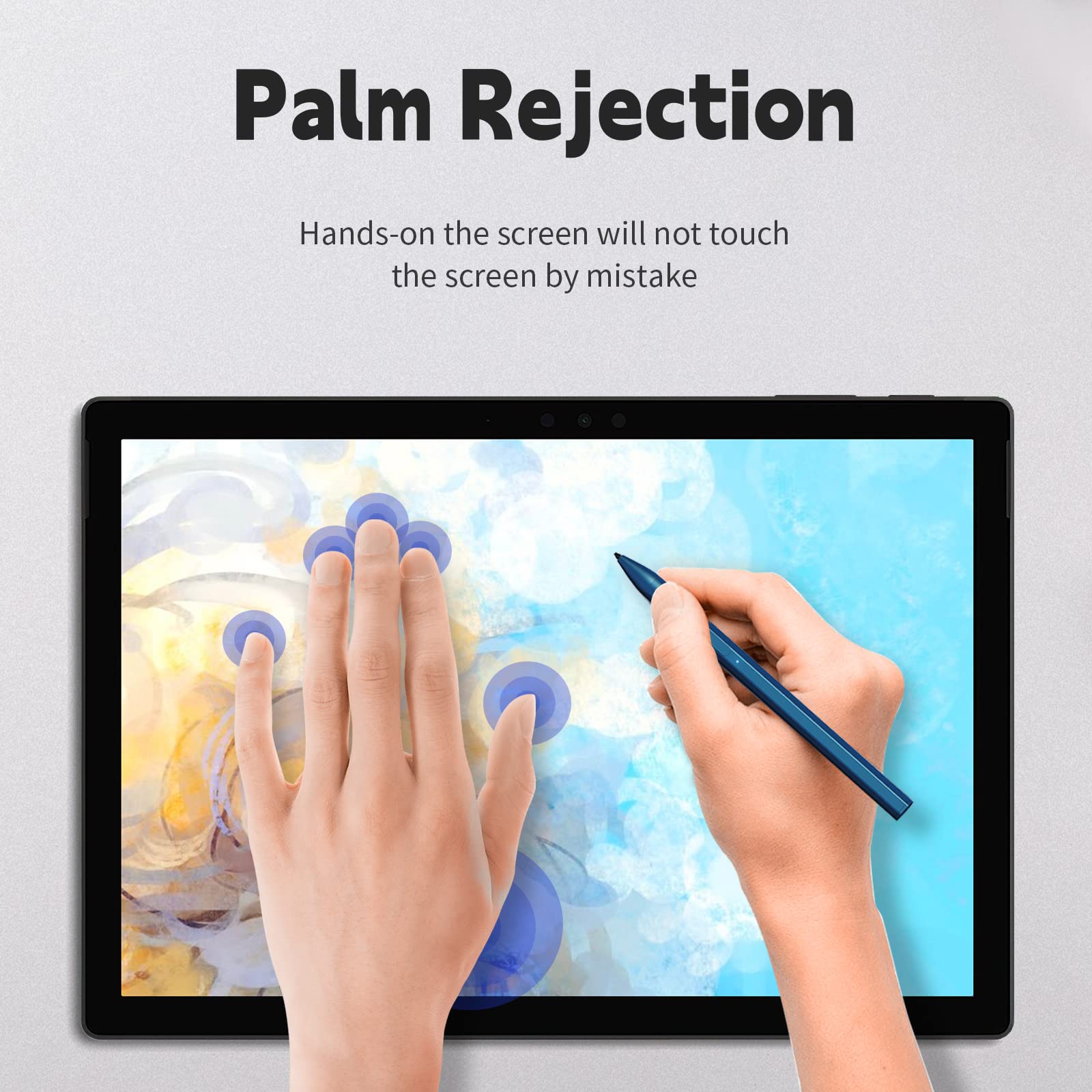 Sssgrgb Stylus Pen For Microsoft Surface Pro9/8/X/7/6/5/4/3 Surface Go 3/2/1 Surface 3/Laptop/Studio/Book 4/3/2/1Hp Asus With 40