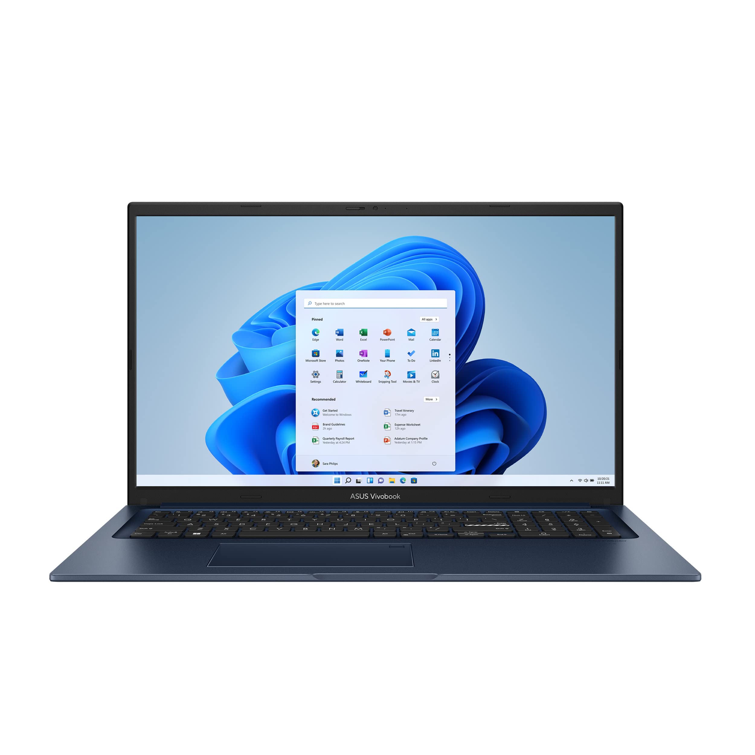 ASUS Vivobook 17 Laptop, 17.3 HD+ Display, Intel Core PENTIUM 8505 CPU, Intel UHD Graphics, 8GB RAM, 256GB SSD, Windows 11 Ho