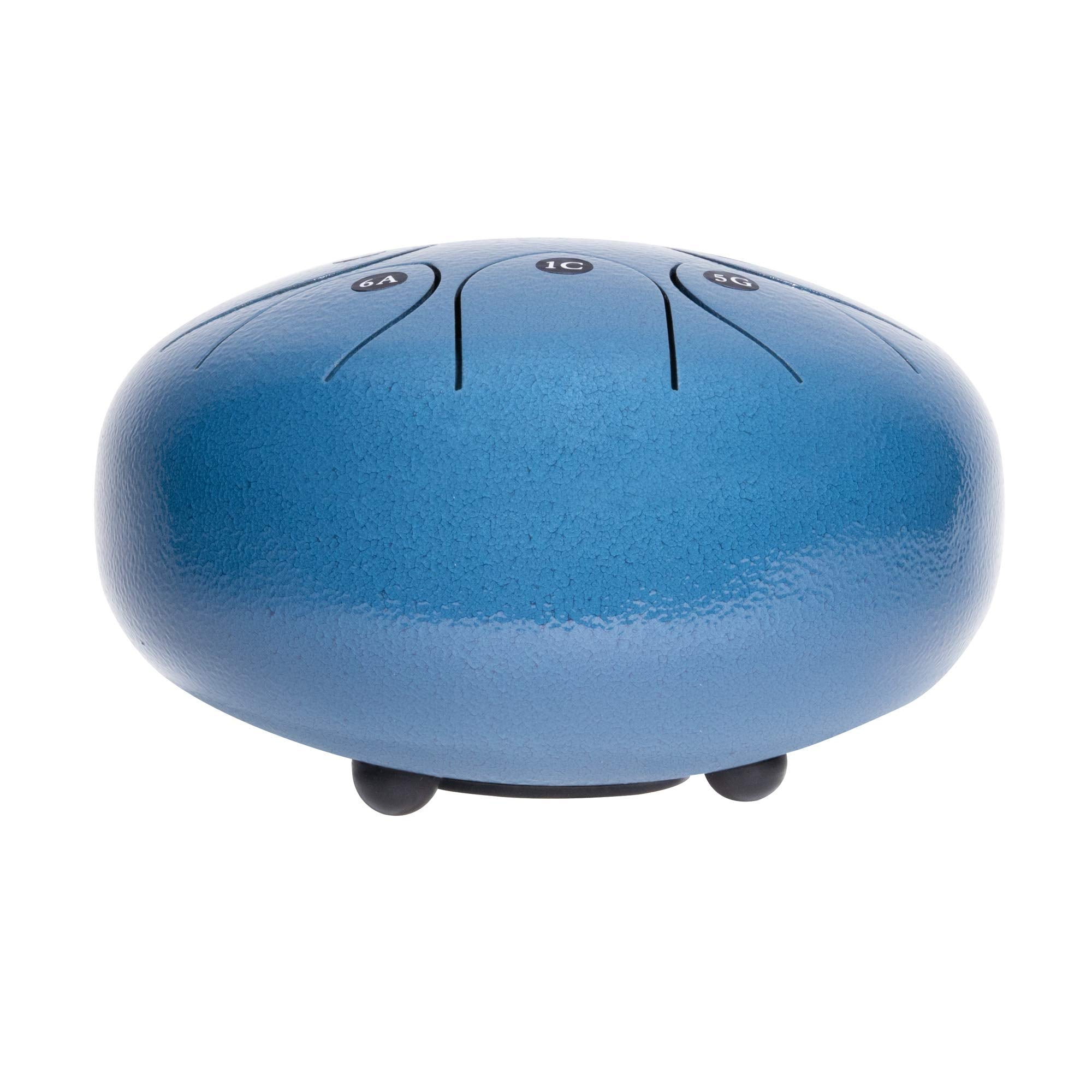 Mi&Vi Ocean Rain Drum For Outside Garden (8 Notes 8 Inches) With Mallets & Padded Travel Bag Included | Chakra Tank | Steel Tong