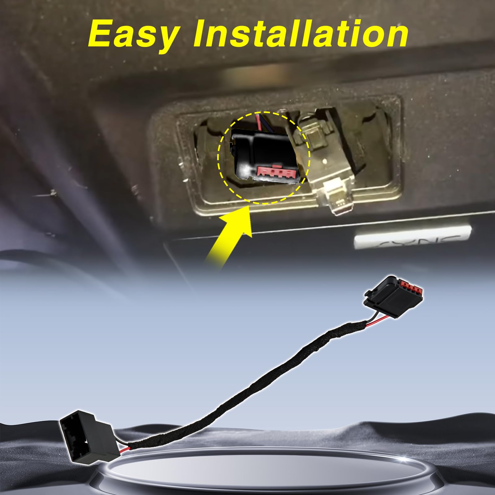 Kpalag Gen2A Usb Media Hub Module Box Power Adapter Harness Wiring Compatible With Ford Sync 2 To Sync 3 Upgrade Retrofit