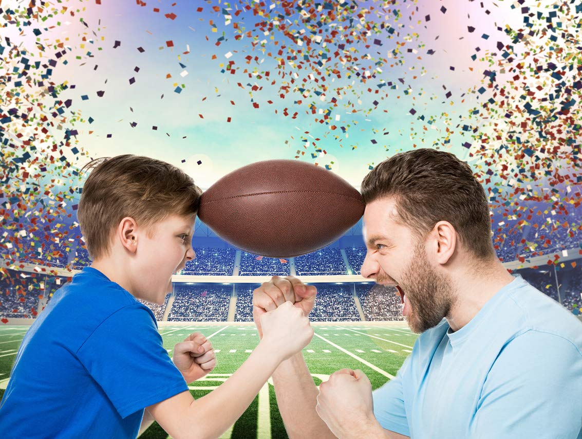 Wolada 7X5Ft Super Bowl Backdrop Super Bowl Sunday Party Backdrop American Football Backdrop Sports Backdrop Super Bowl Photogra