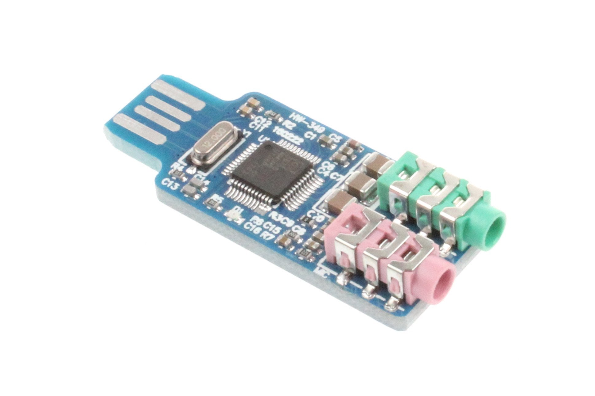 Noyito Cm108 Usb Sound Card Chip Drive-Free Computer External Sound Card Module