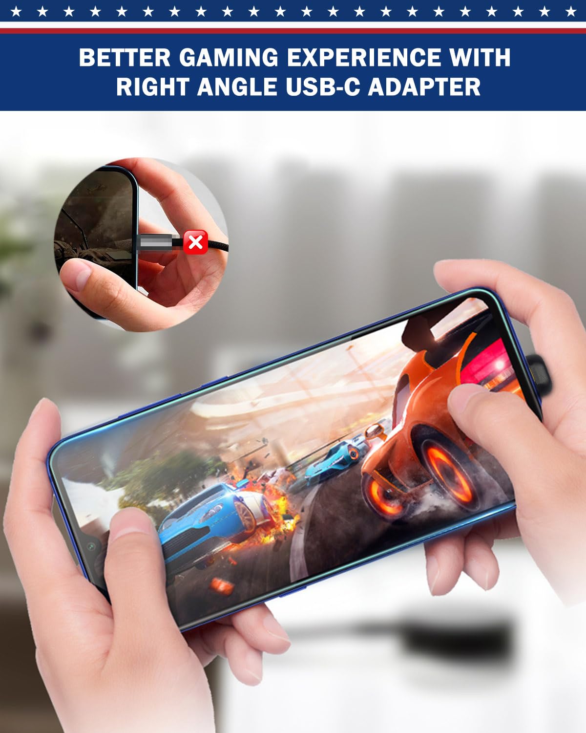 Shineekee 180 Degree Usb C Adapter U Shape 40Gbps Data Transfer Usb 4.0/Thunderbolt 4 Type C Male To Female Connector Extender F