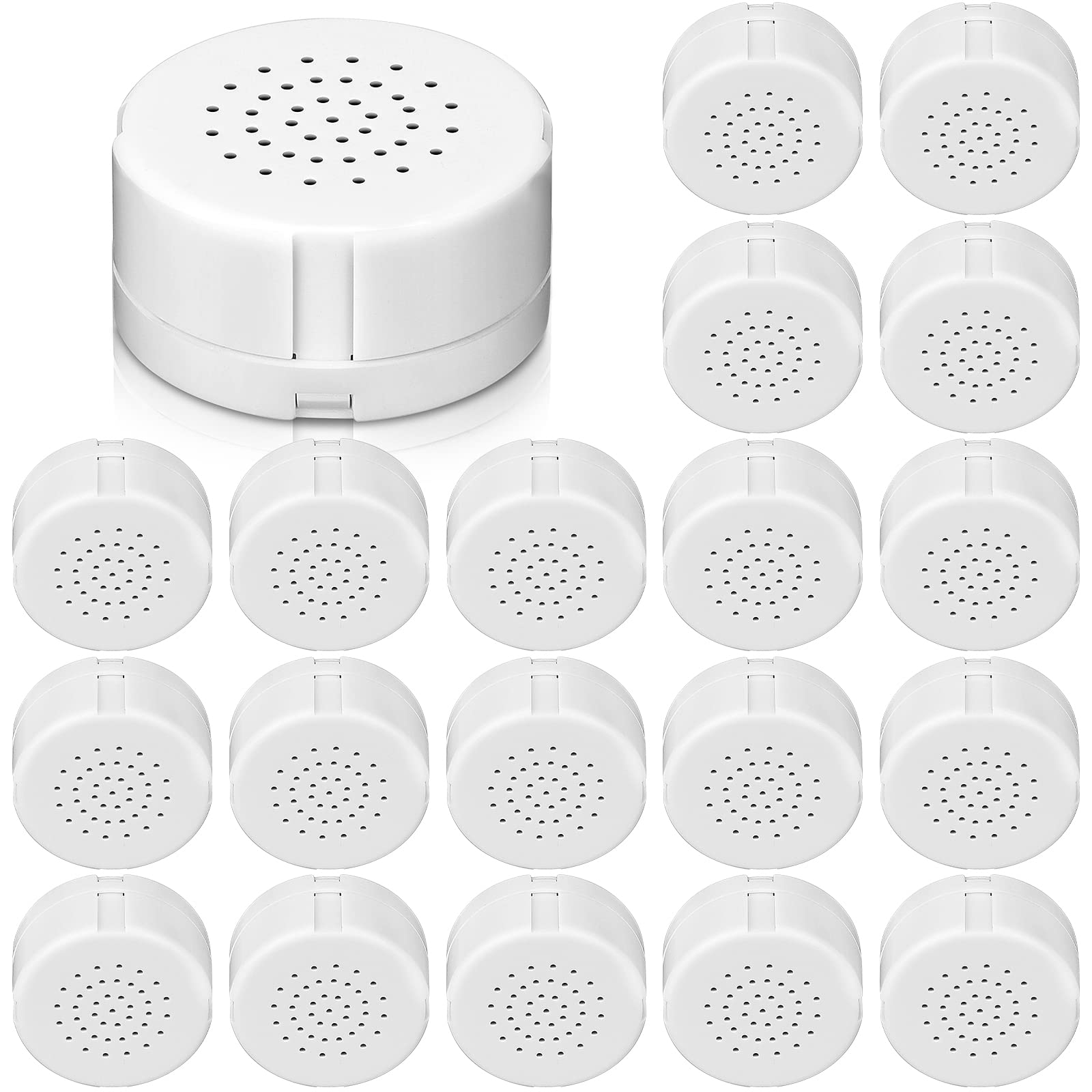 Fabbay 20 Pieces 20 Second Voice Recorder For Stuffed Animal, Sound Recorder Box Recordable Button Module Recording Device Recor