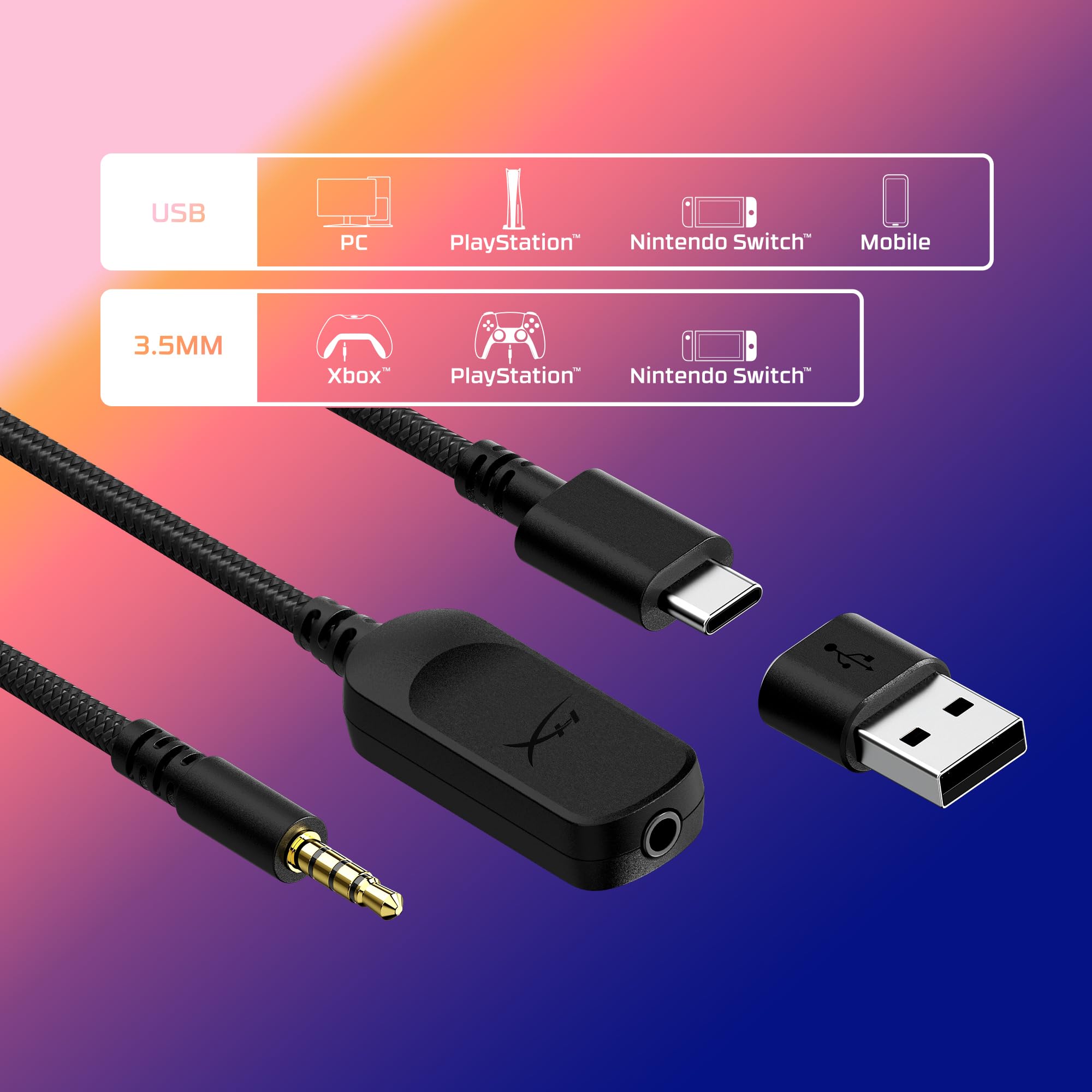 Hyperx Cloud Iii - Wired Gaming Headset, Pc, Ps5, Xbox Series X|S, Angled 53Mm Drivers, Dts Spatial Audio, Memory Foam, Durable