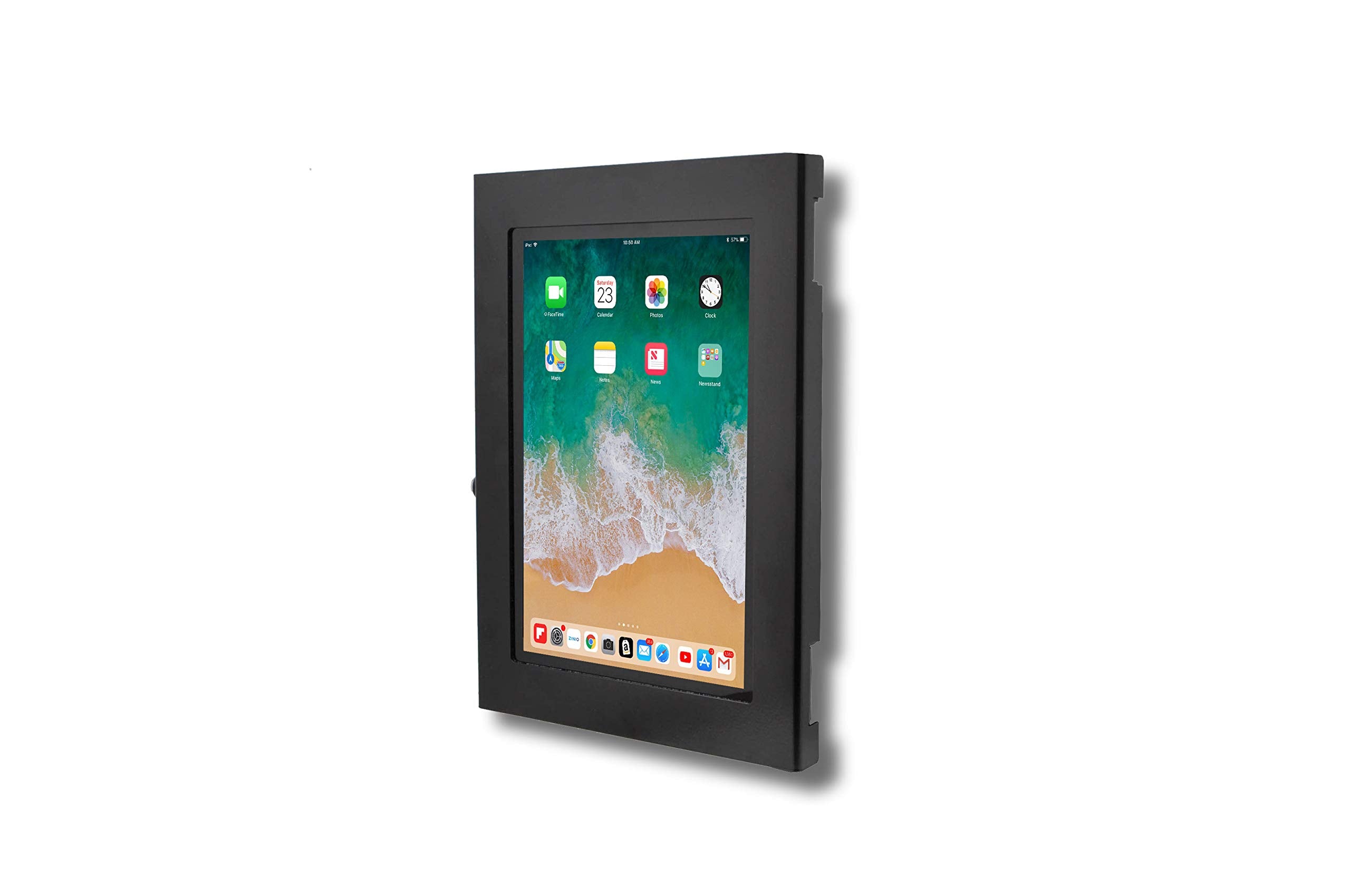 Tabcare Locking Security Metal Case For Apple Ipad Air 11' 2024 6Th Gen. For Kiosk, Pos, Store, Show Display (Black, Ipad Air 11 2024)