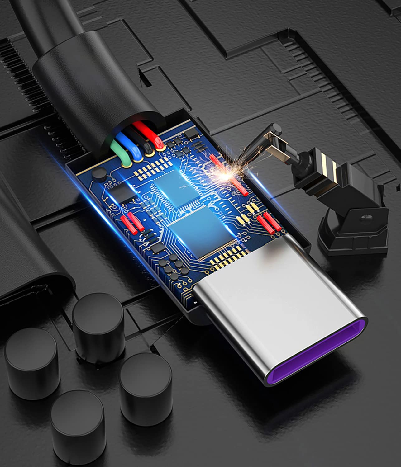 Fast Charger For Wireless Bluetooth Sports Earbuds, Earphone, Headphone, Gaming Headset, Speaker, Compatible With Bose Beats Son