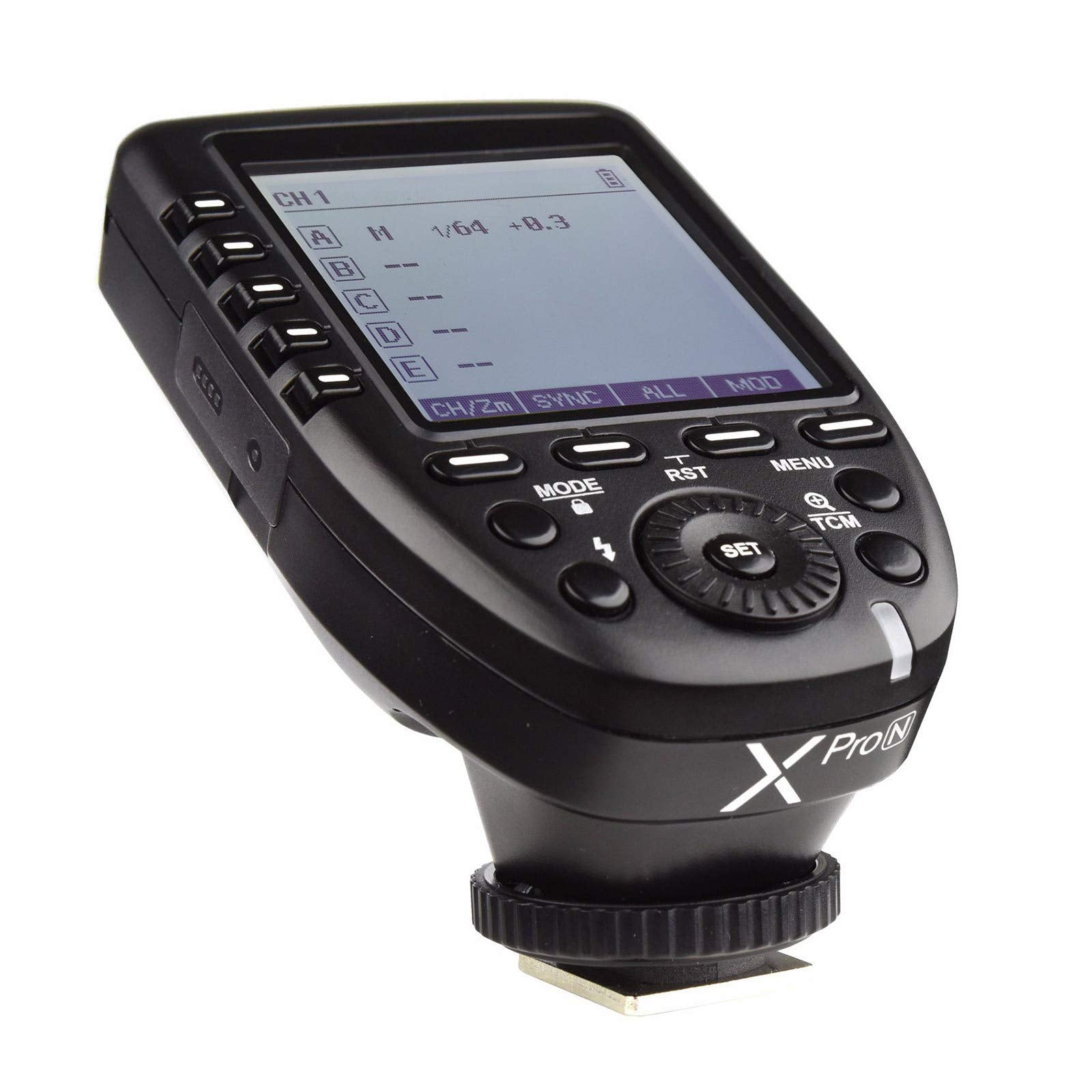 Godox Xpro-N I-Ttl 2.4G 1/8000S Wireless Flash Trigger Transmitter 16 Groups And 32 Channels For Nikon Hotshoe Camera Flash Tt35