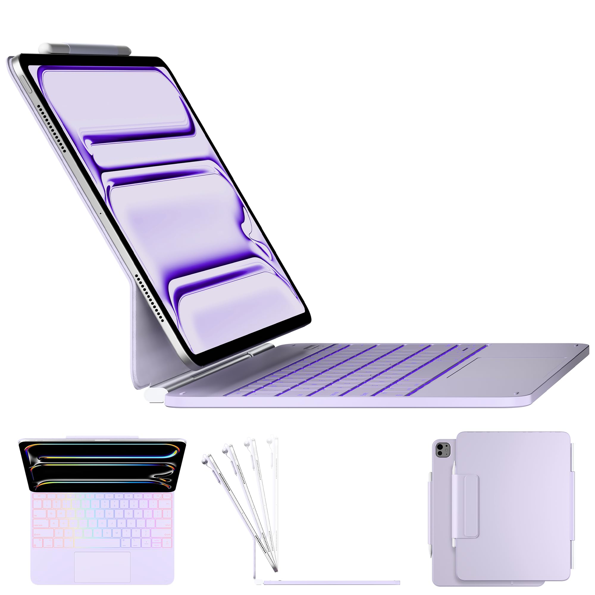 typecase Edge MagicStyle Magnetic Keyboard Case for iPad Pro 13 M5/M4
