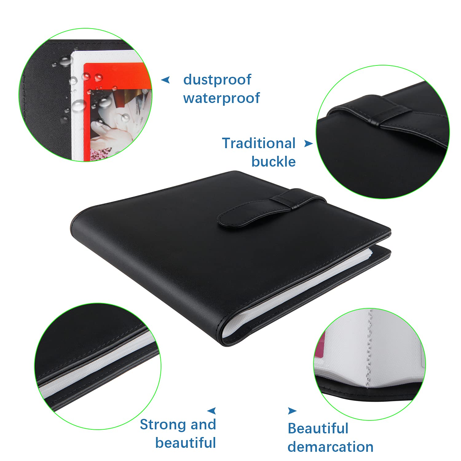 256 Pockets Mini Photo Album For Fujifilm Instax Mini 12/Mini 11/Mini 9/Mini 99/Mini 8/Mini 40 Instant Camera, For Polaroid Snap